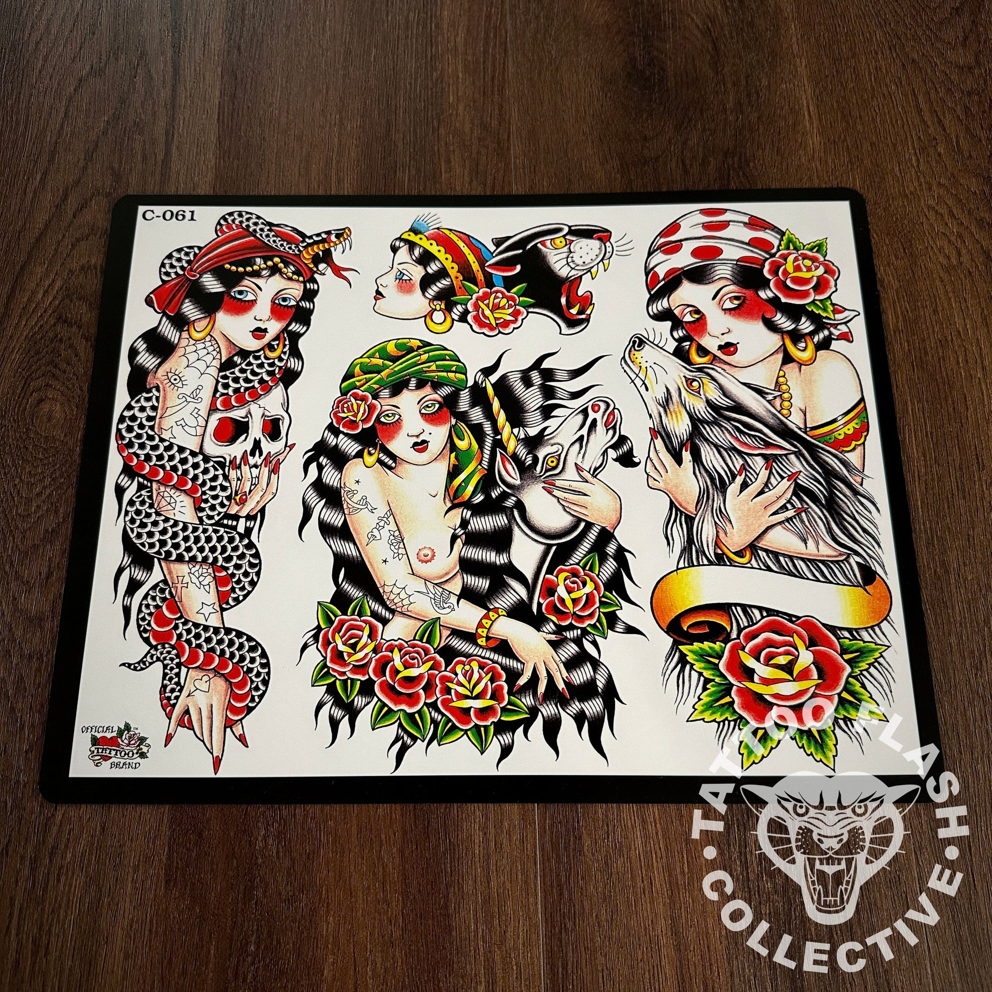 J.D. Crowe Flash J.D. Crowe - Official Tattoo Brand #061