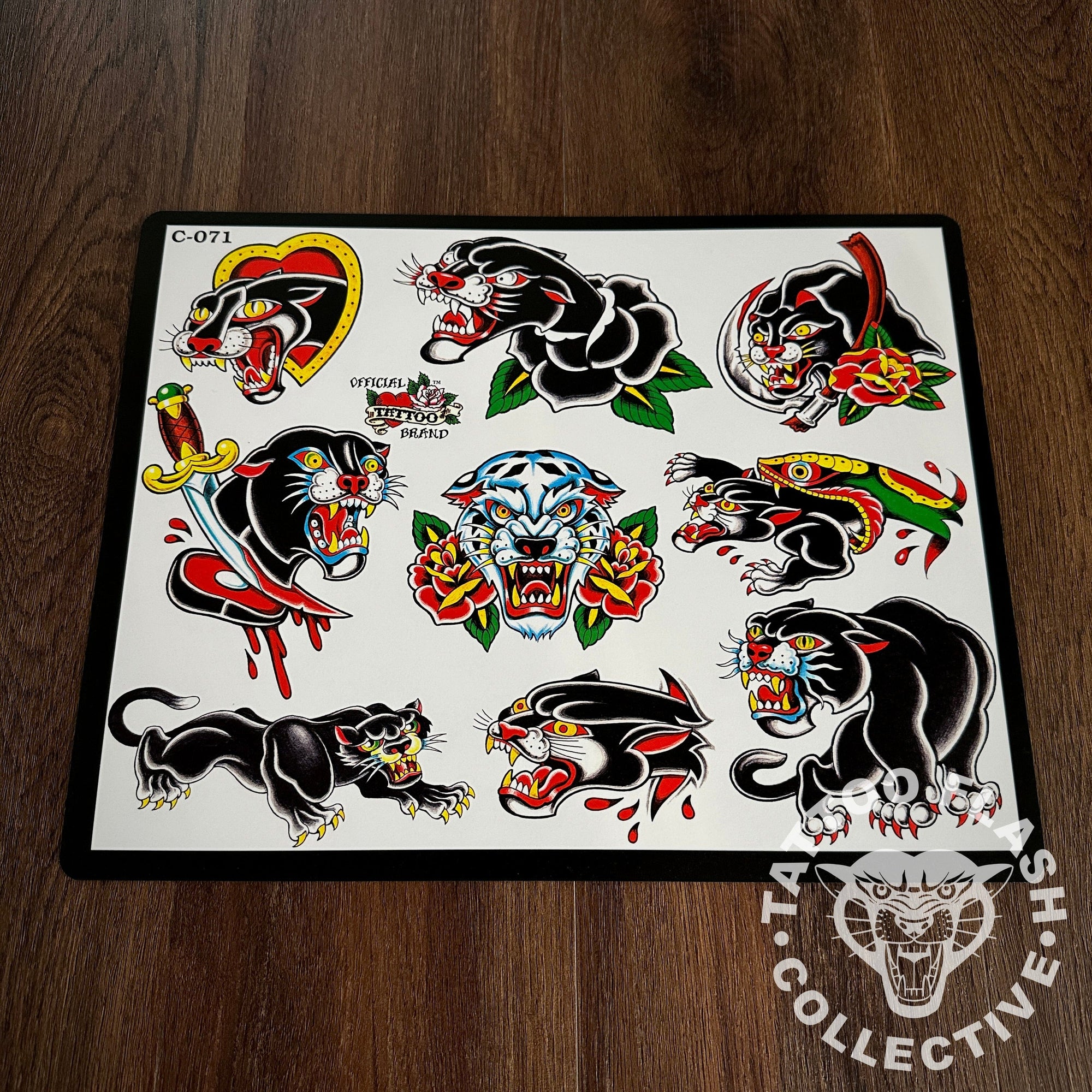 J.D. Crowe Flash J.D. Crowe - Official Tattoo Brand #071