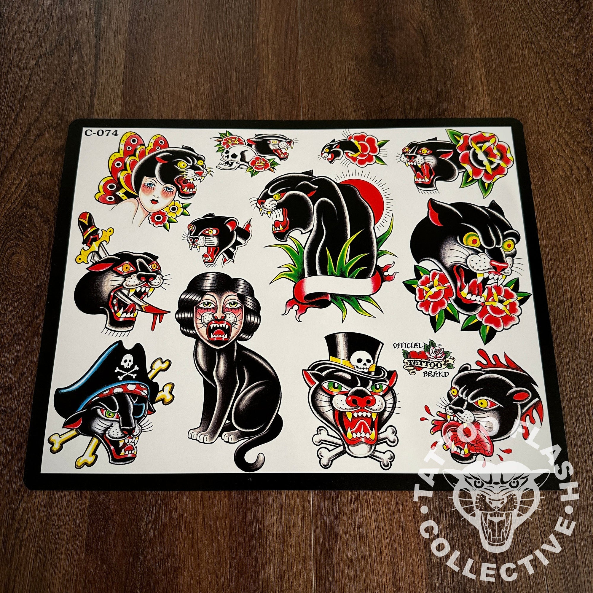 J.D. Crowe Flash J.D. Crowe - Official Tattoo Brand #074