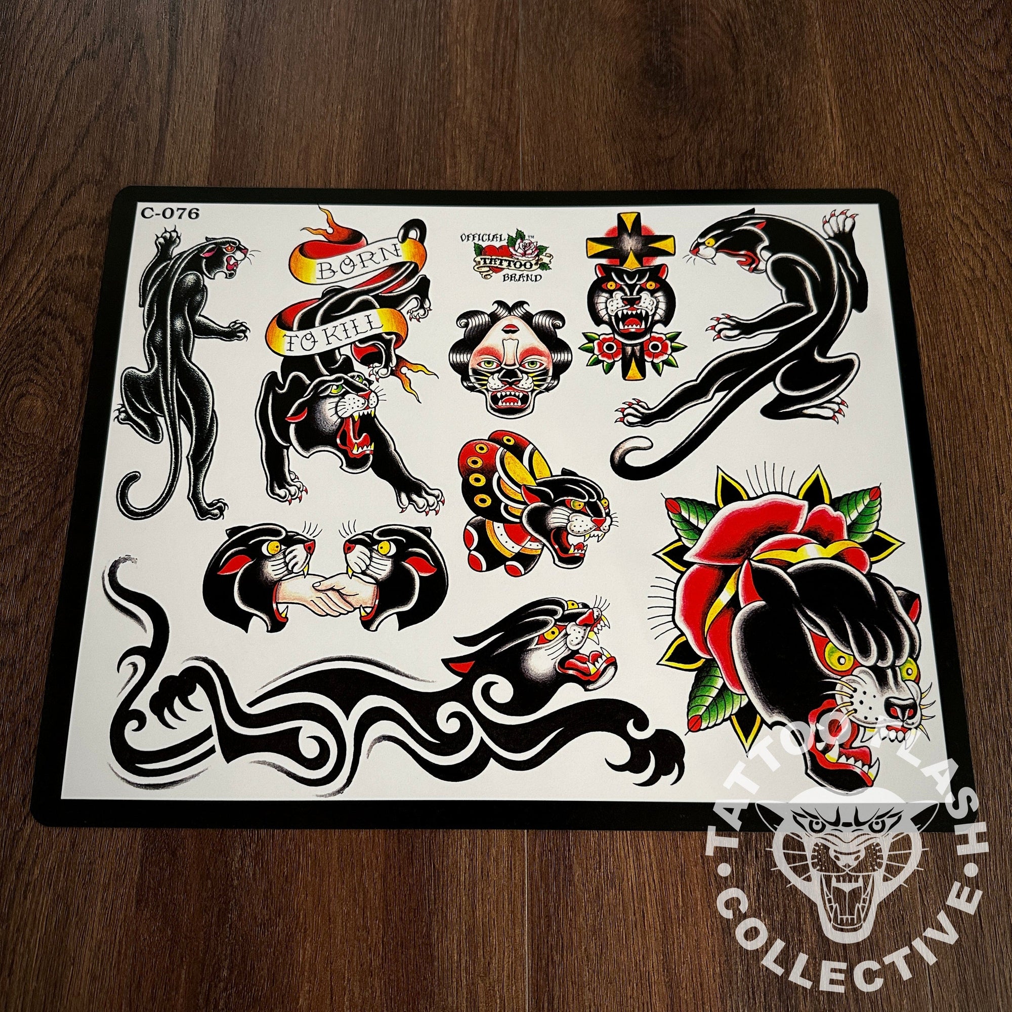 J.D. Crowe Flash J.D. Crowe - Official Tattoo Brand #076