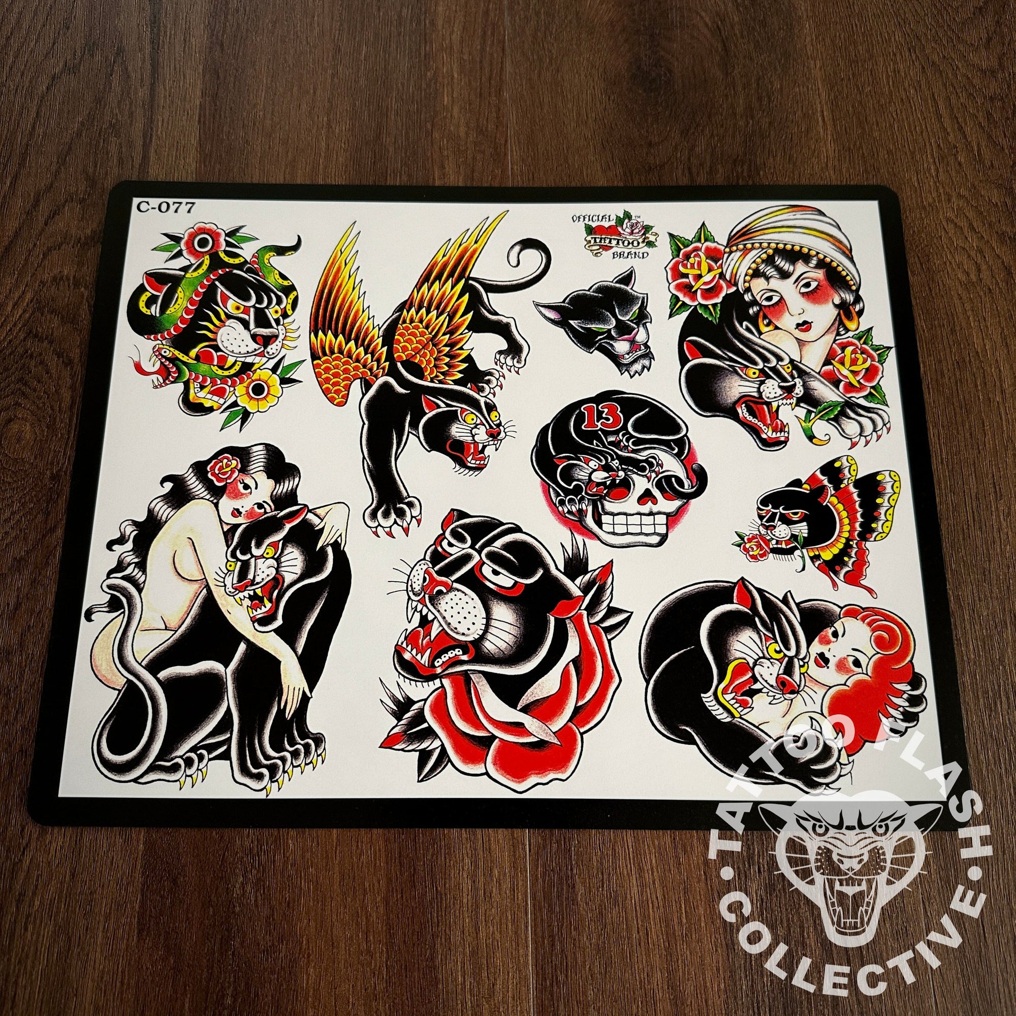 J.D. Crowe Flash J.D. Crowe - Official Tattoo Brand #077