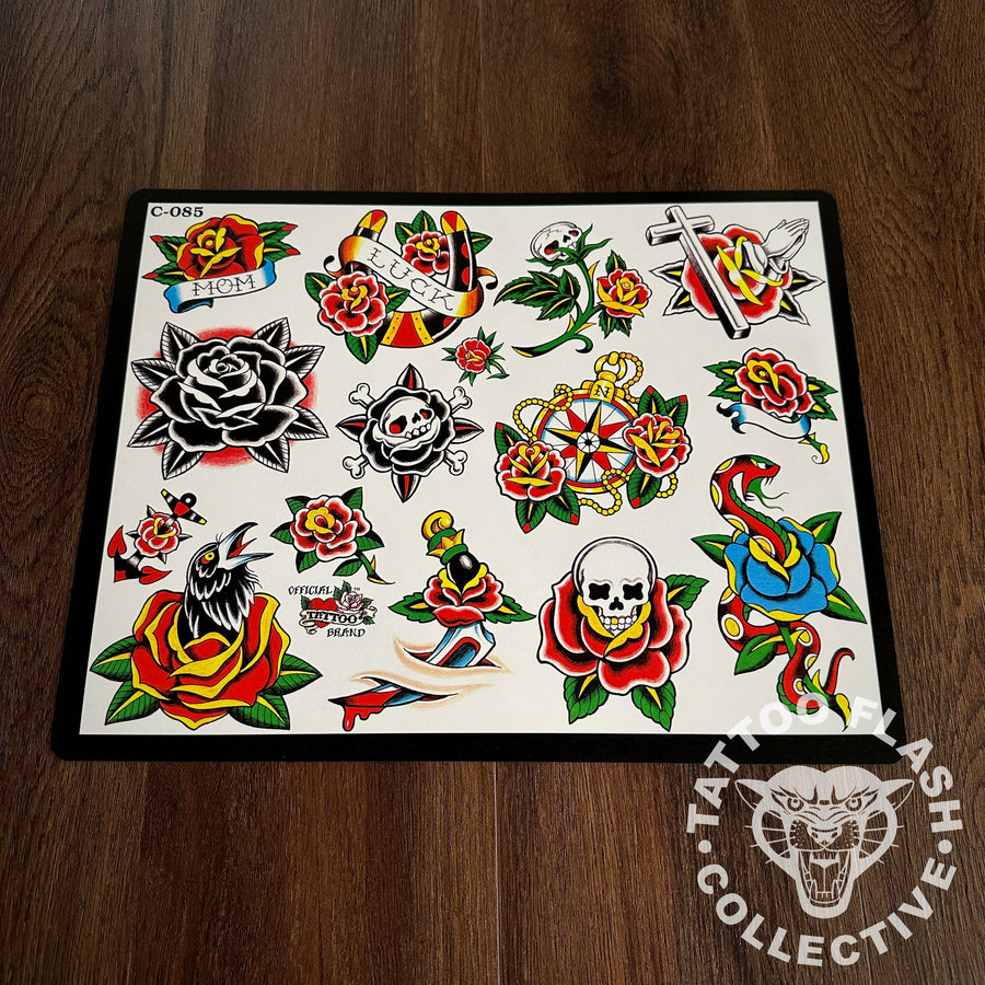 J.D. Crowe Flash J.D. Crowe - Official Tattoo Brand #085