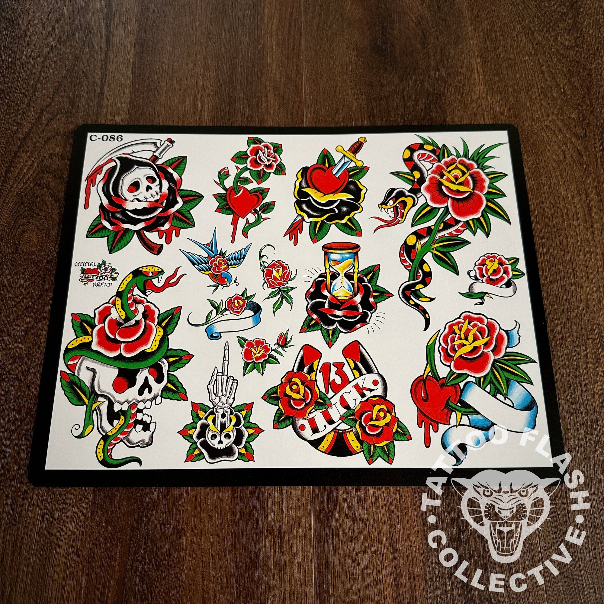 J.D. Crowe Flash J.D. Crowe - Official Tattoo Brand #086