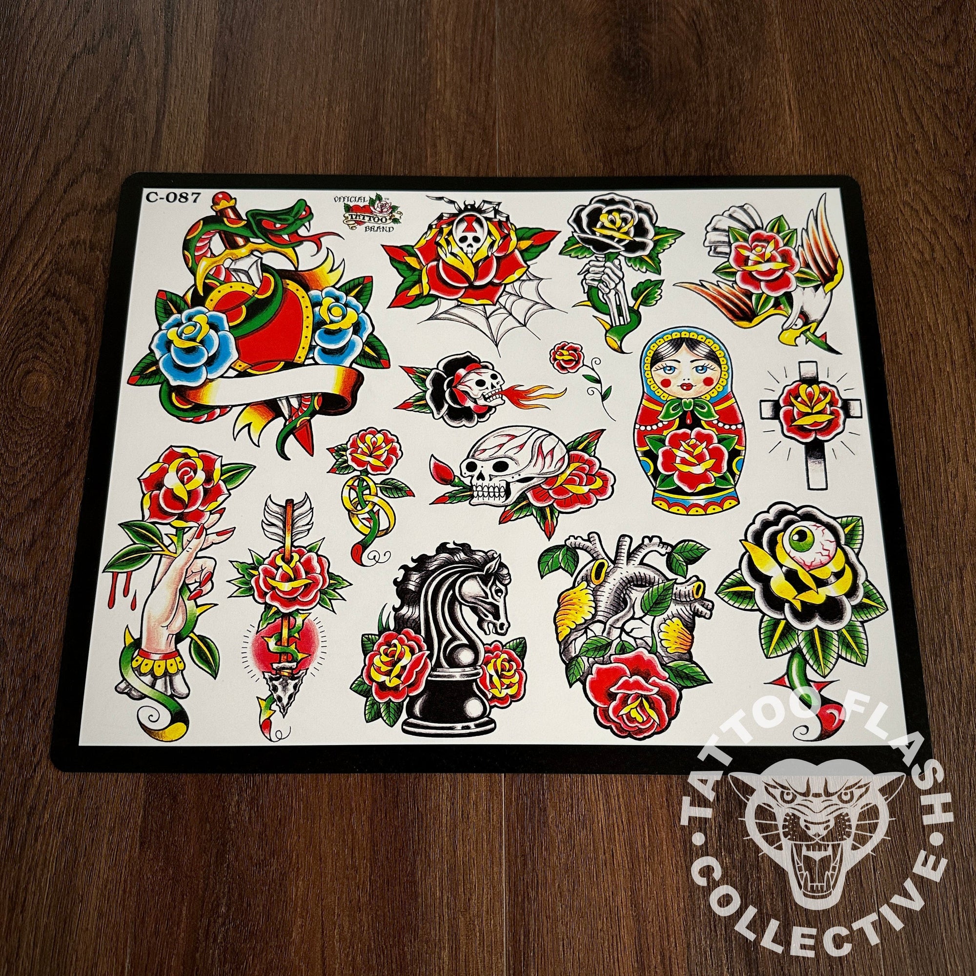 J.D. Crowe Flash J.D. Crowe - Official Tattoo Brand #087