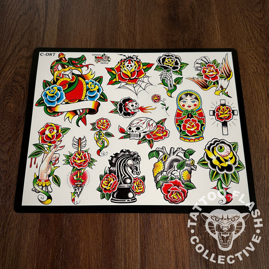 J.D. Crowe Flash J.D. Crowe - Official Tattoo Brand #087