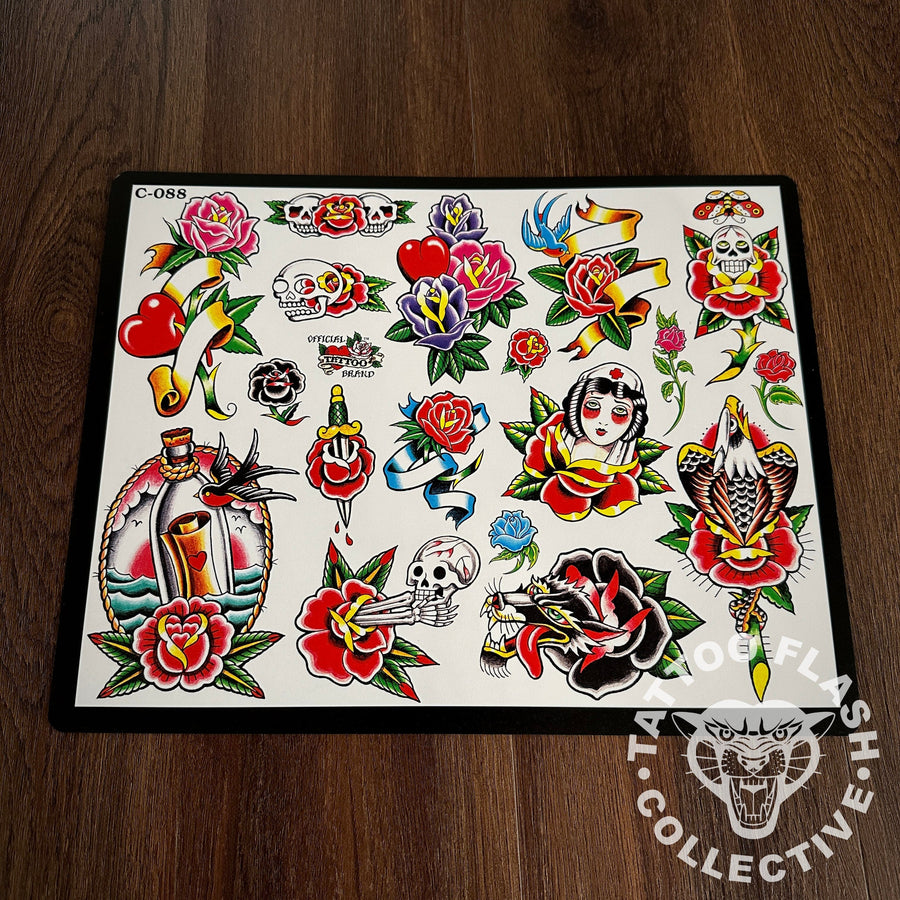 J.D. Crowe Flash J.D. Crowe - Official Tattoo Brand #088