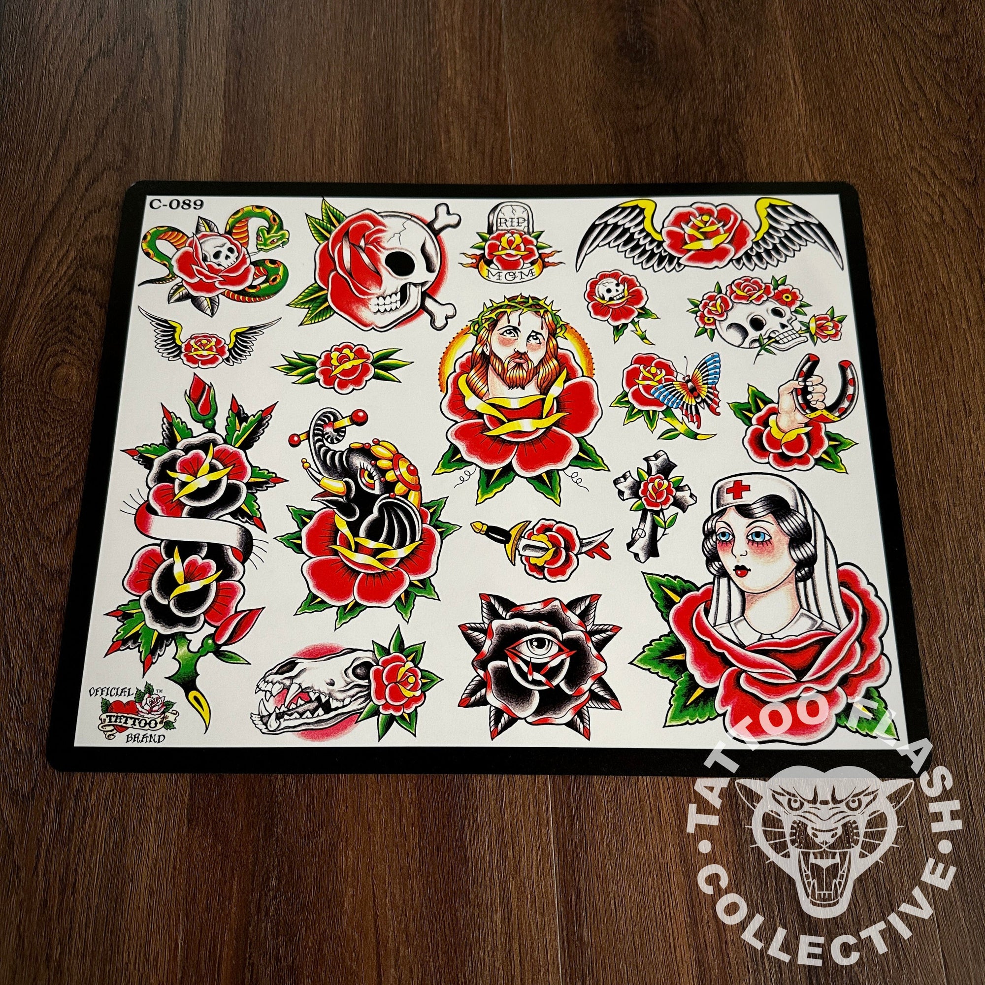 J.D. Crowe Flash J.D. Crowe - Official Tattoo Brand #089