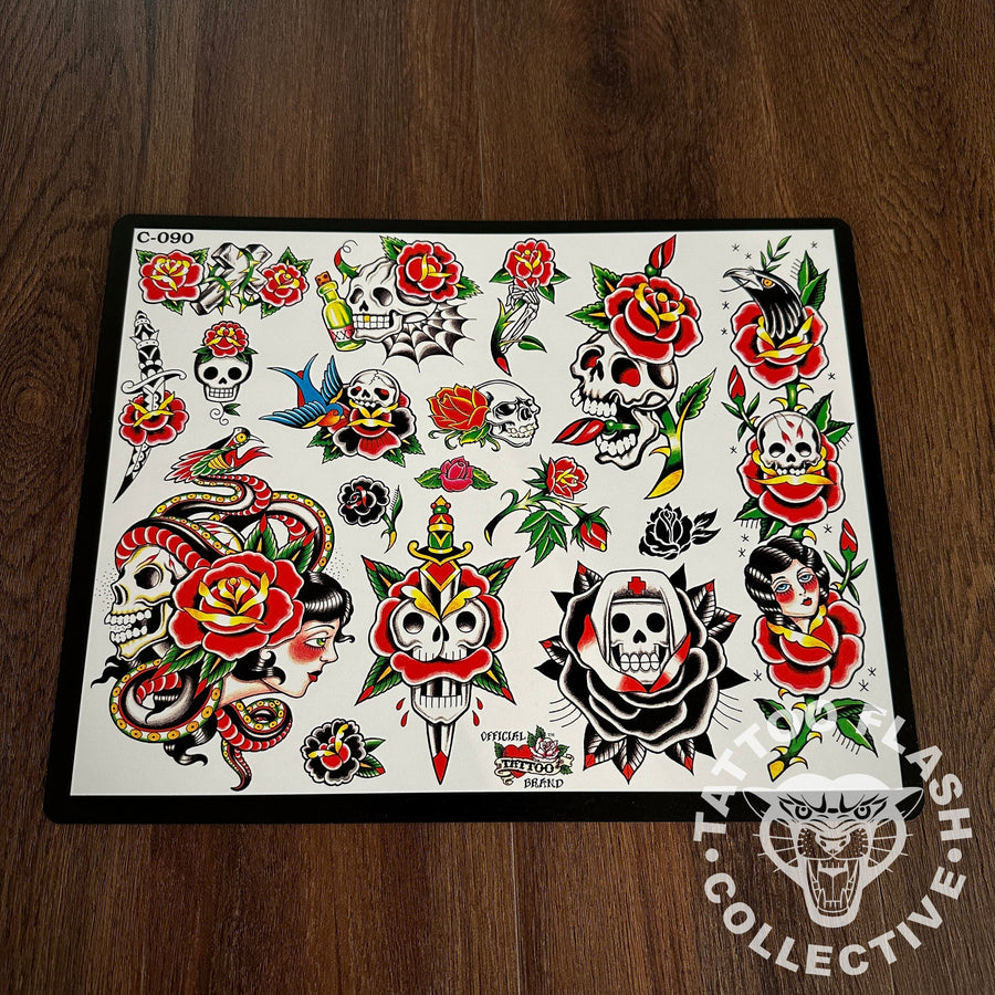 J.D. Crowe Flash J.D. Crowe - Official Tattoo Brand #090