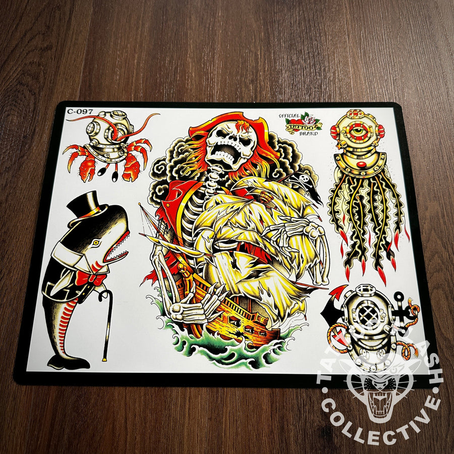 J.D. Crowe Flash J.D. Crowe - Official Tattoo Brand #097