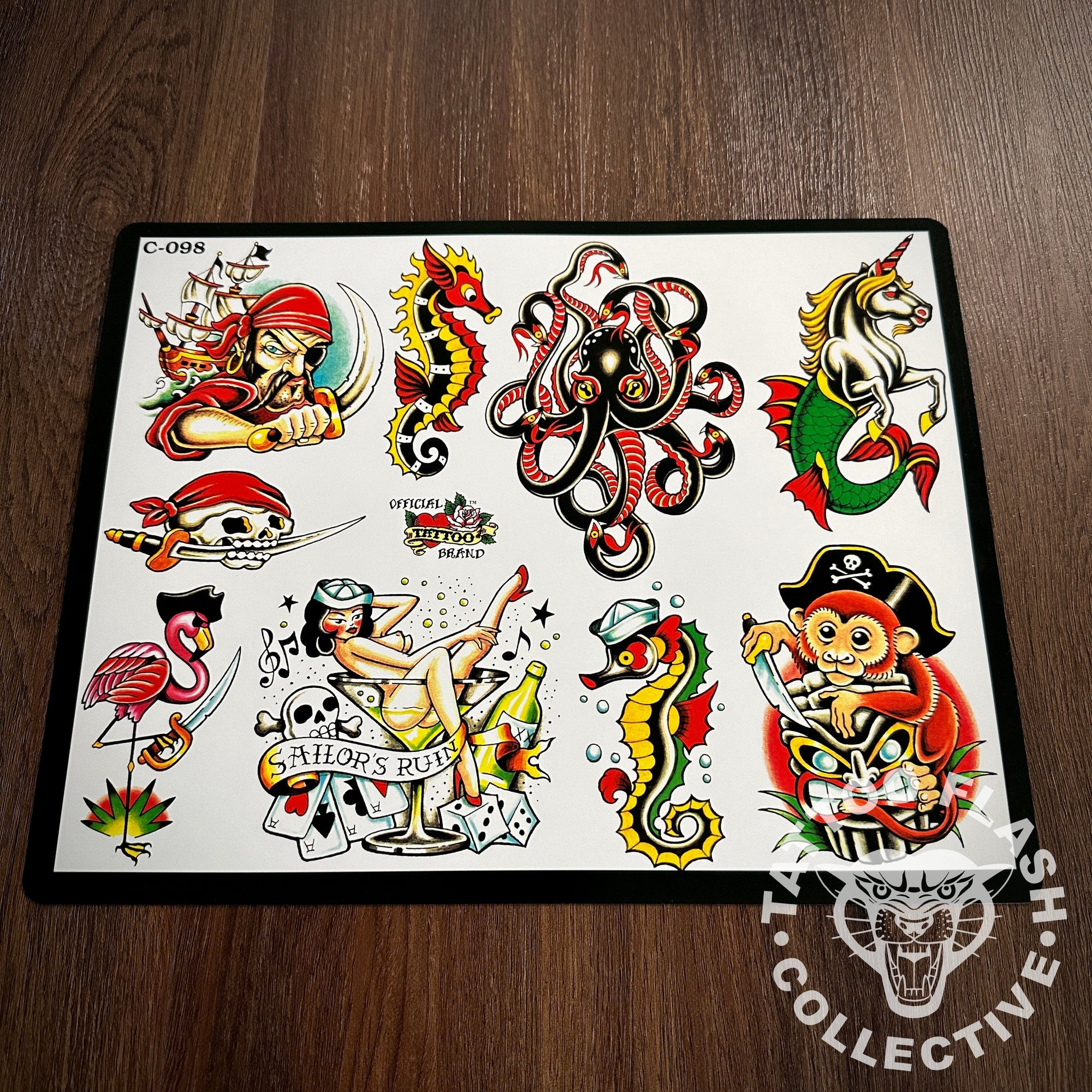 J.D. Crowe Flash J.D. Crowe - Official Tattoo Brand #098