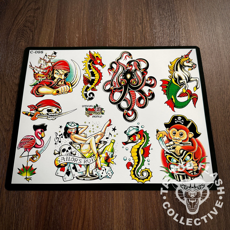 J.D. Crowe Flash J.D. Crowe - Official Tattoo Brand #098