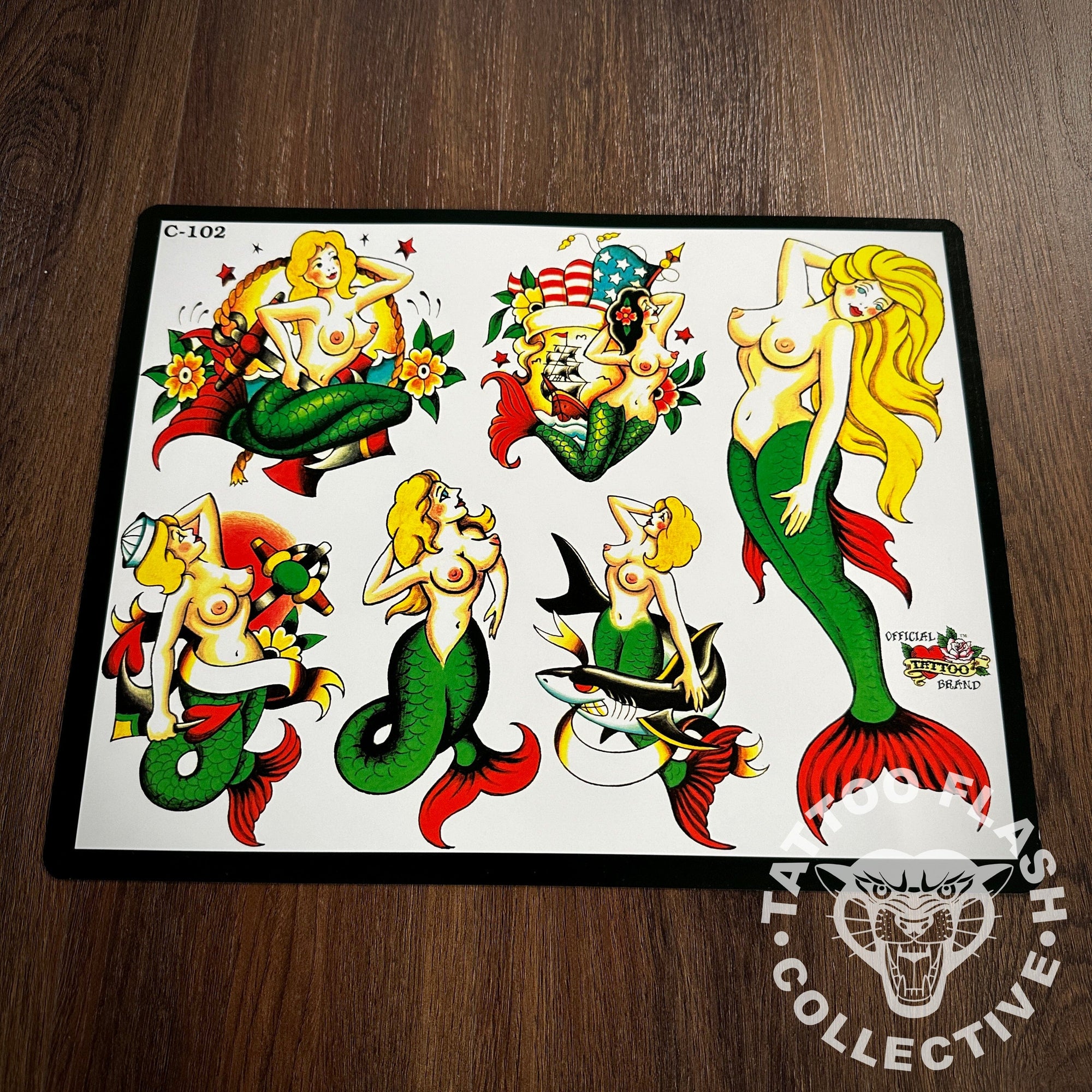 J.D. Crowe Flash J.D. Crowe - Official Tattoo Brand #102