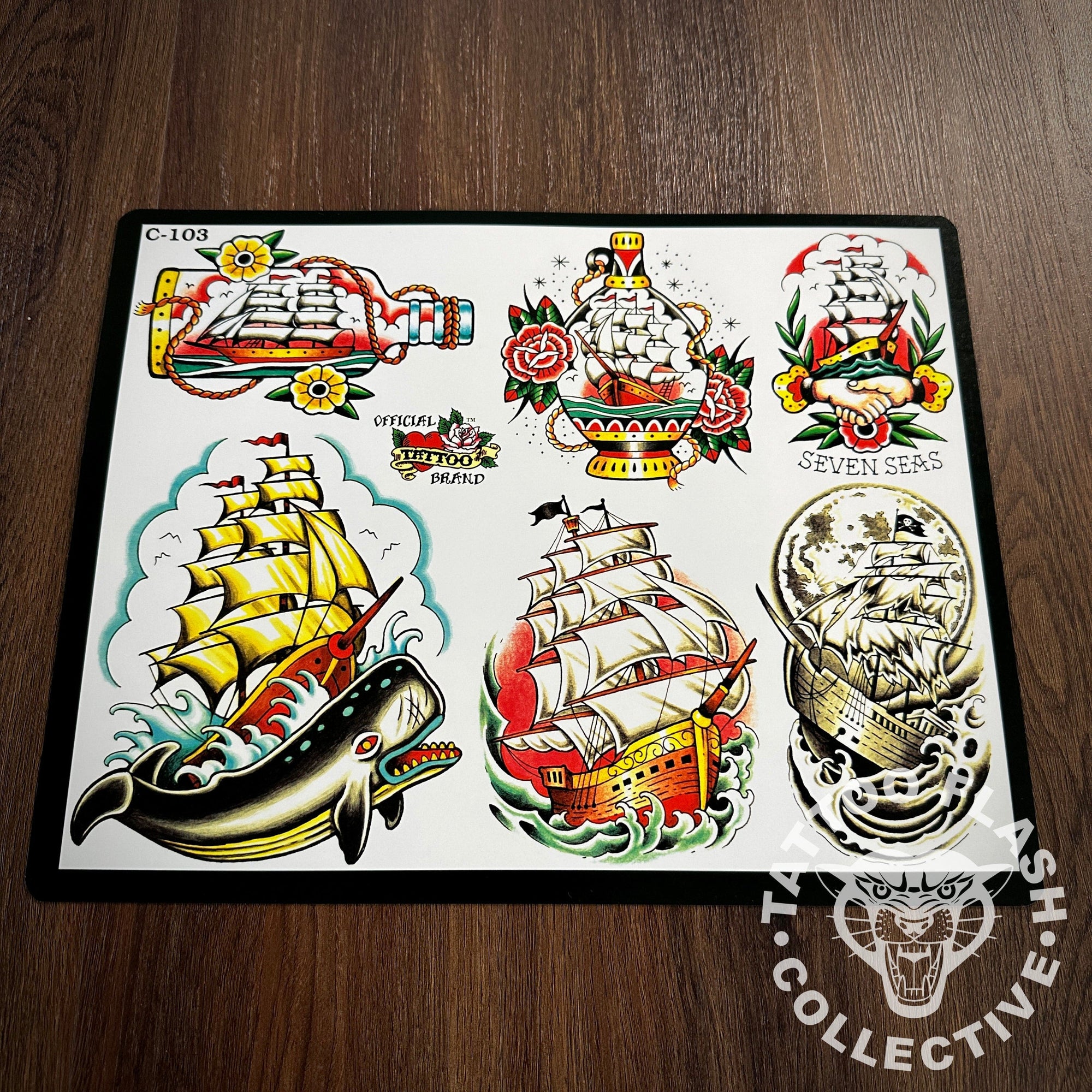 J.D. Crowe Flash J.D. Crowe - Official Tattoo Brand #103