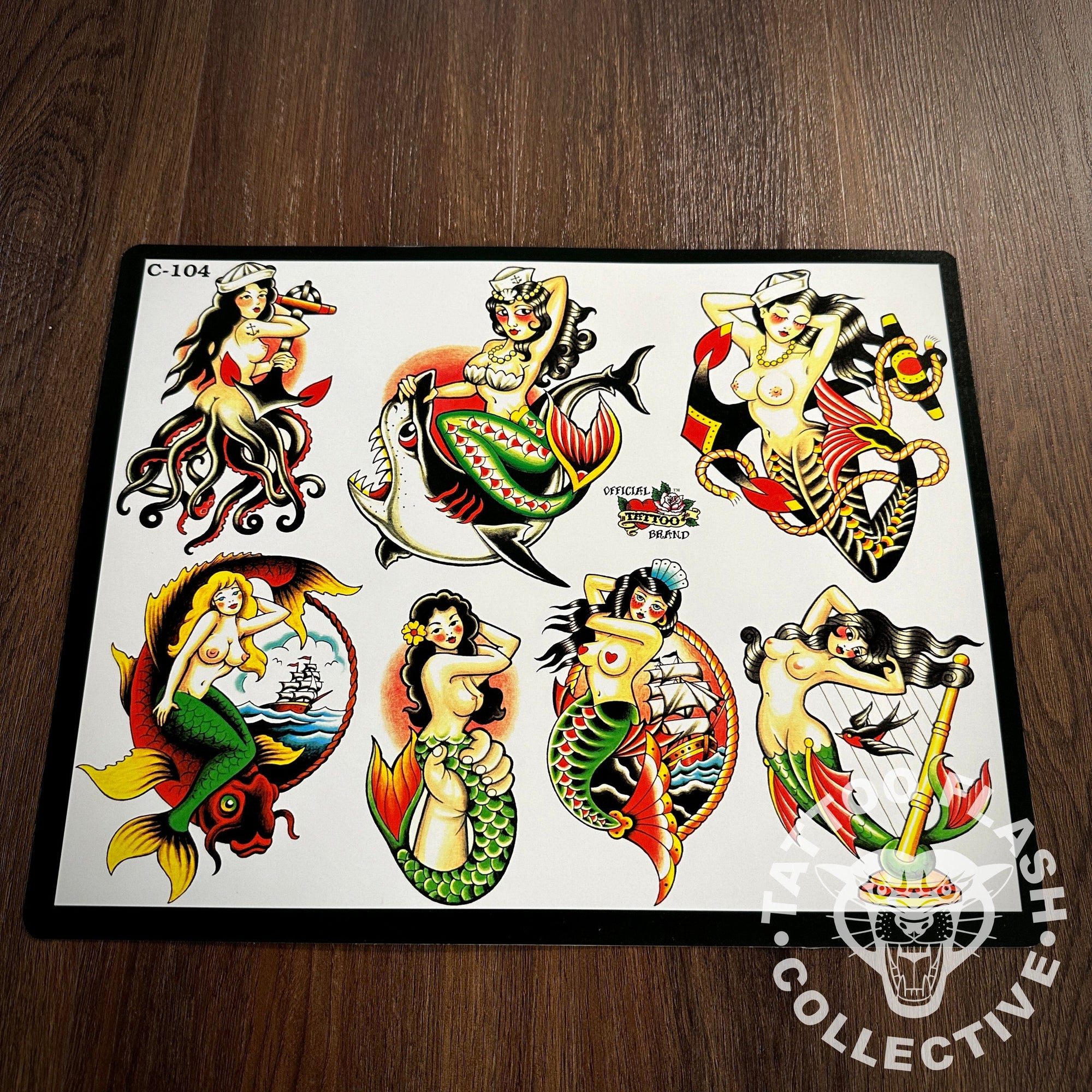 J.D. Crowe Flash J.D. Crowe - Official Tattoo Brand #104