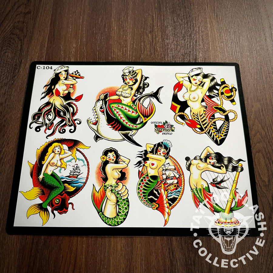 J.D. Crowe Flash J.D. Crowe - Official Tattoo Brand #104