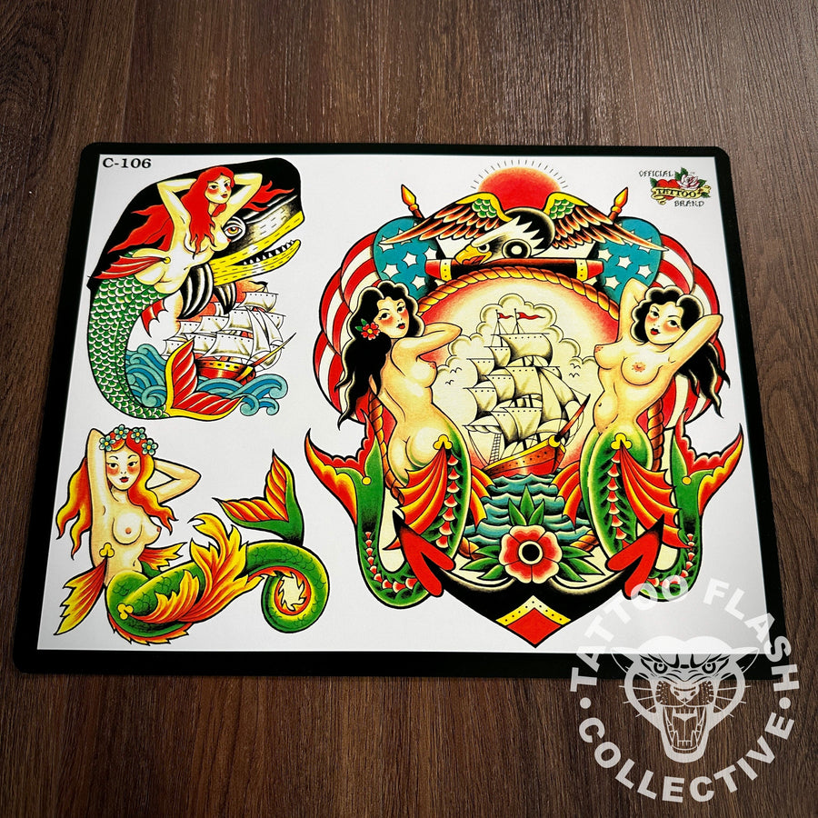 J.D. Crowe Flash J.D. Crowe - Official Tattoo Brand #106