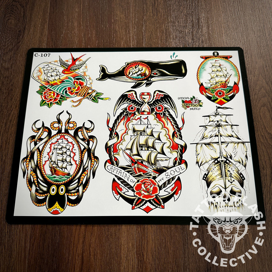 J.D. Crowe Flash J.D. Crowe - Official Tattoo Brand #107