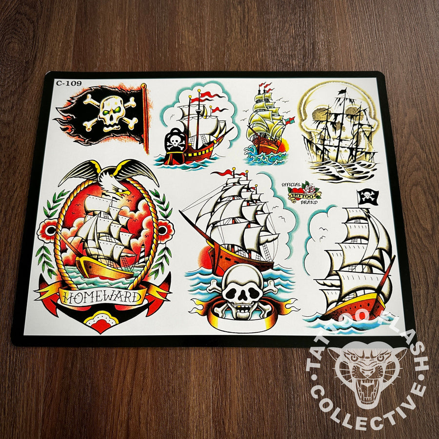 J.D. Crowe Flash J.D. Crowe - Official Tattoo Brand #109