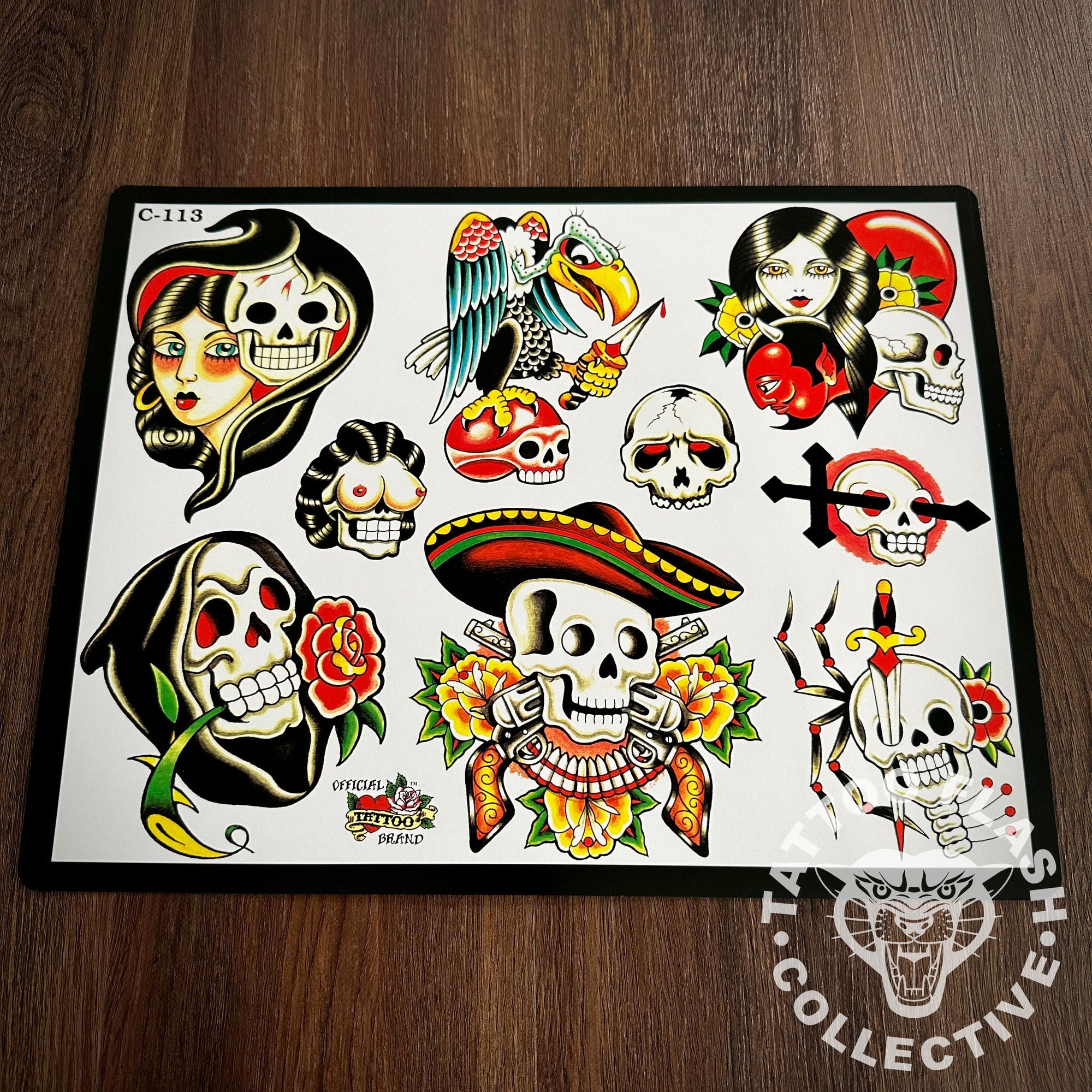 J.D. Crowe Flash J.D. Crowe - Official Tattoo Brand #113