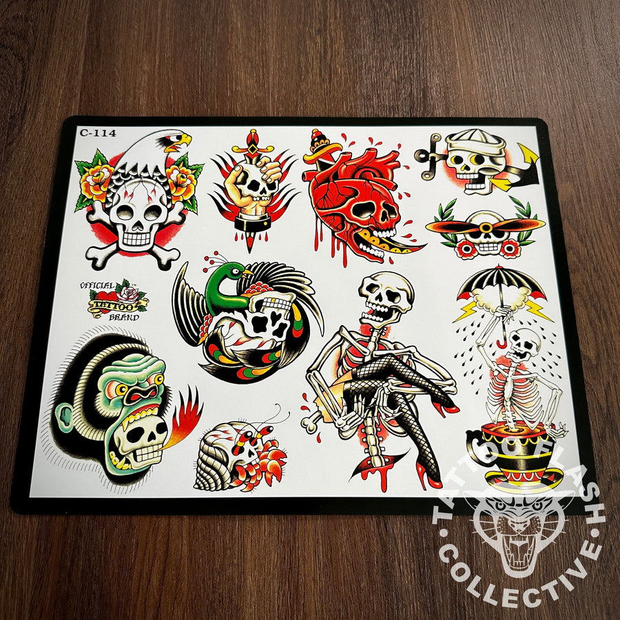 J.D. Crowe Flash J.D. Crowe - Official Tattoo Brand #114