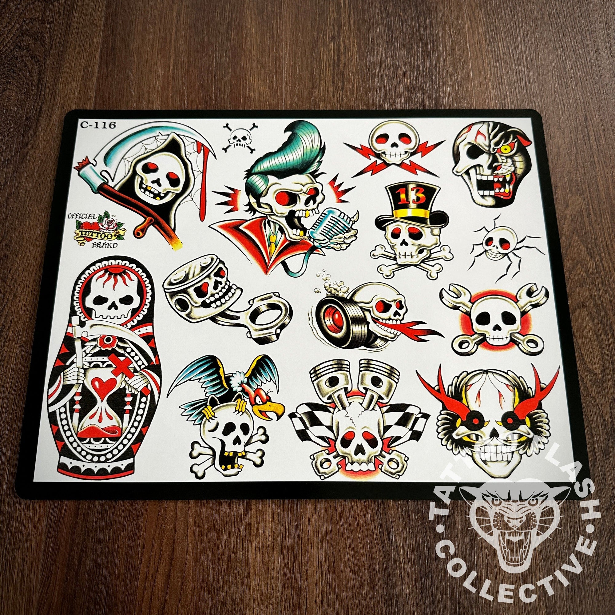 J.D. Crowe Flash J.D. Crowe - Official Tattoo Brand #116