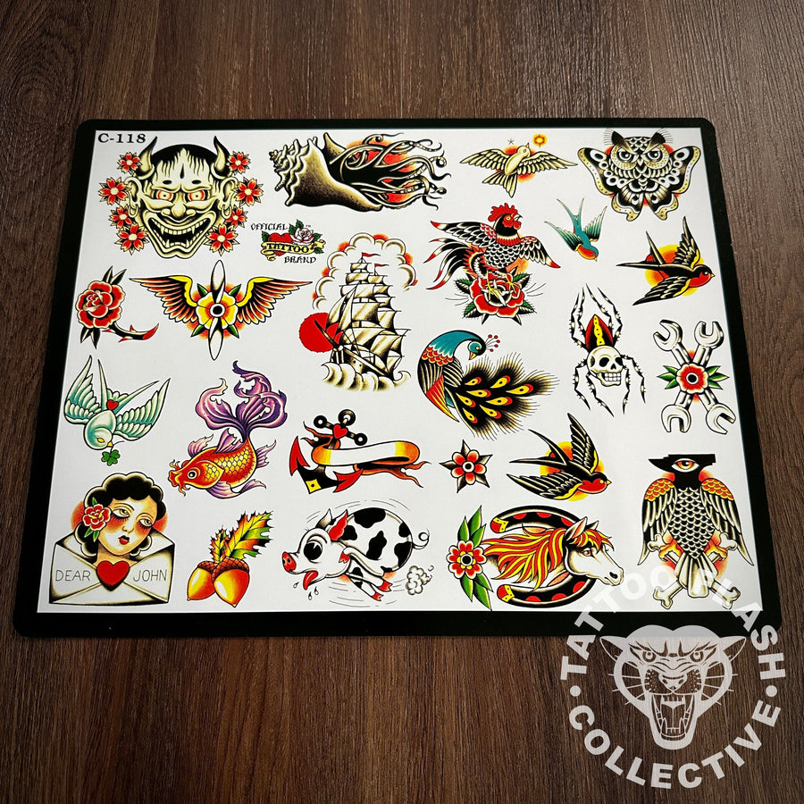 J.D. Crowe Flash J.D. Crowe - Official Tattoo Brand #118