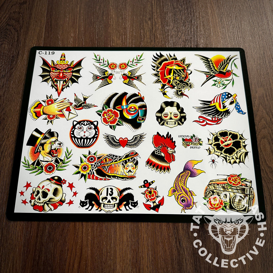 J.D. Crowe Flash J.D. Crowe - Official Tattoo Brand #119