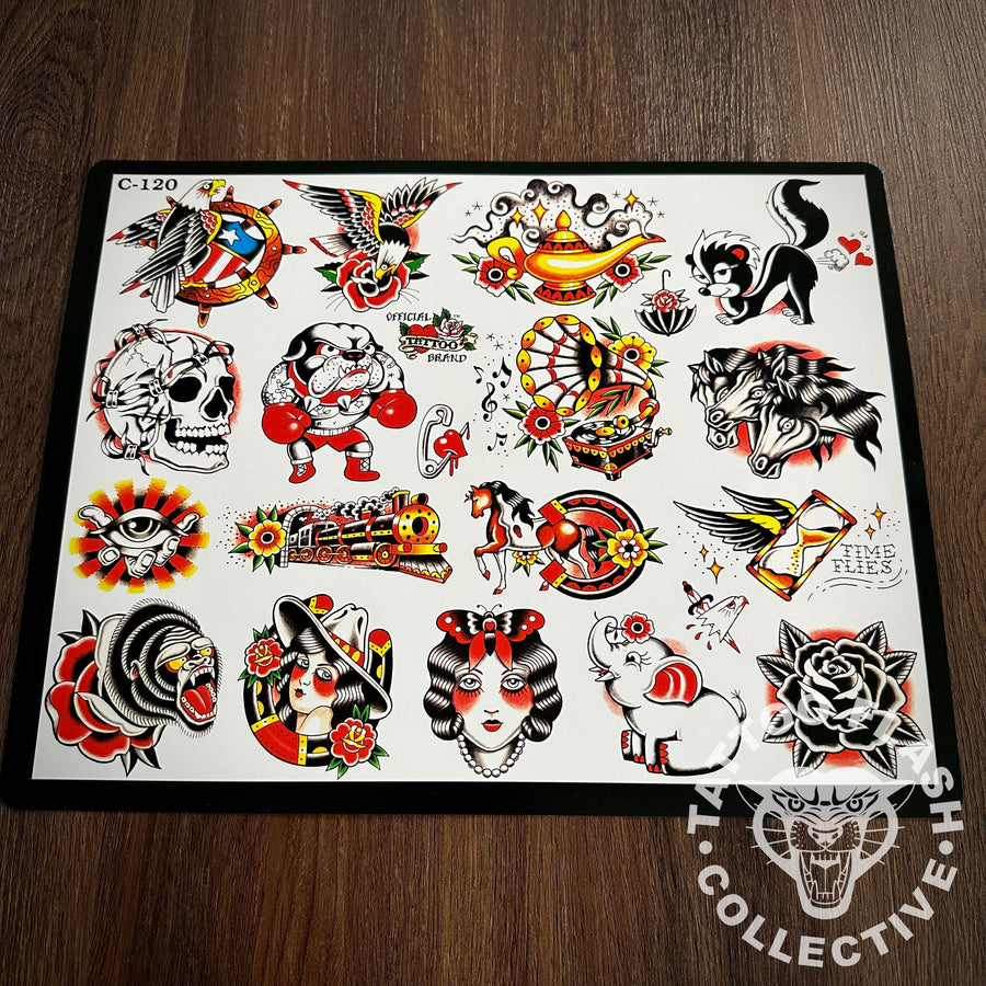 J.D. Crowe Flash J.D. Crowe - Official Tattoo Brand #120