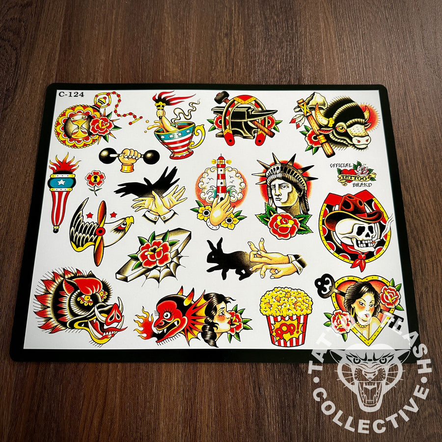 J.D. Crowe Flash J.D. Crowe - Official Tattoo Brand #124