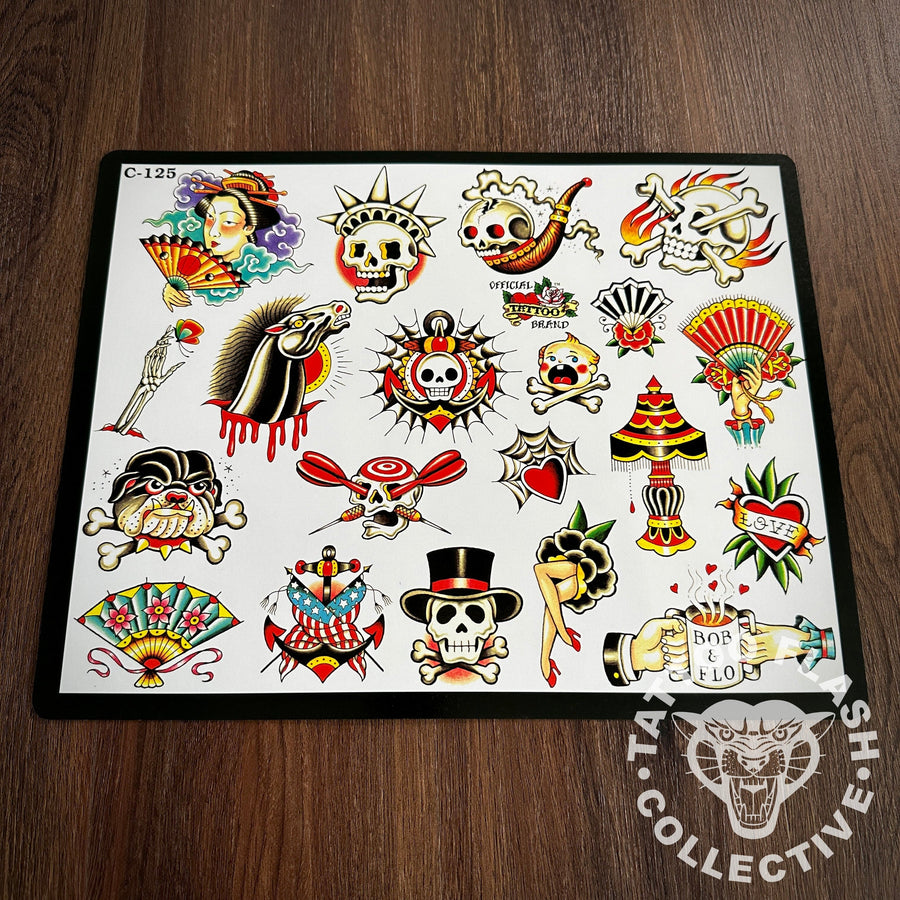 J.D. Crowe Flash J.D. Crowe - Official Tattoo Brand #125