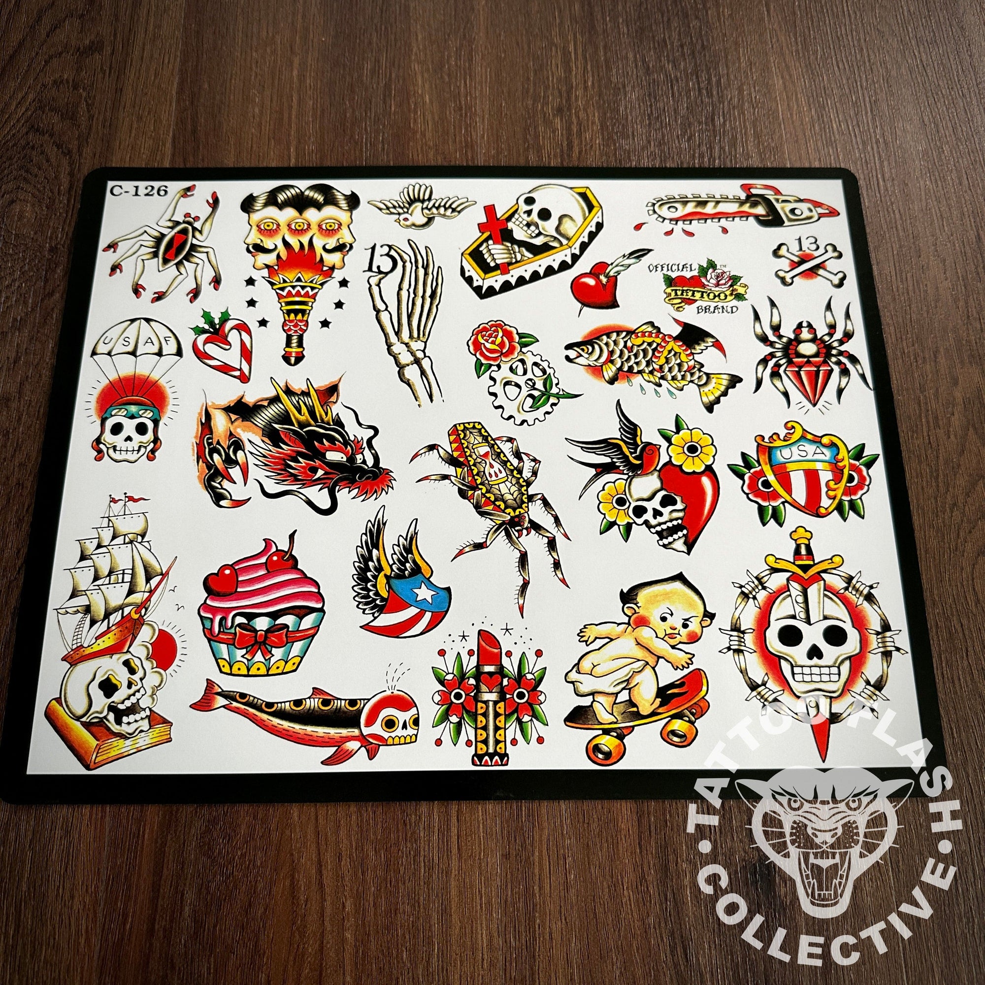 J.D. Crowe Flash J.D. Crowe - Official Tattoo Brand #126