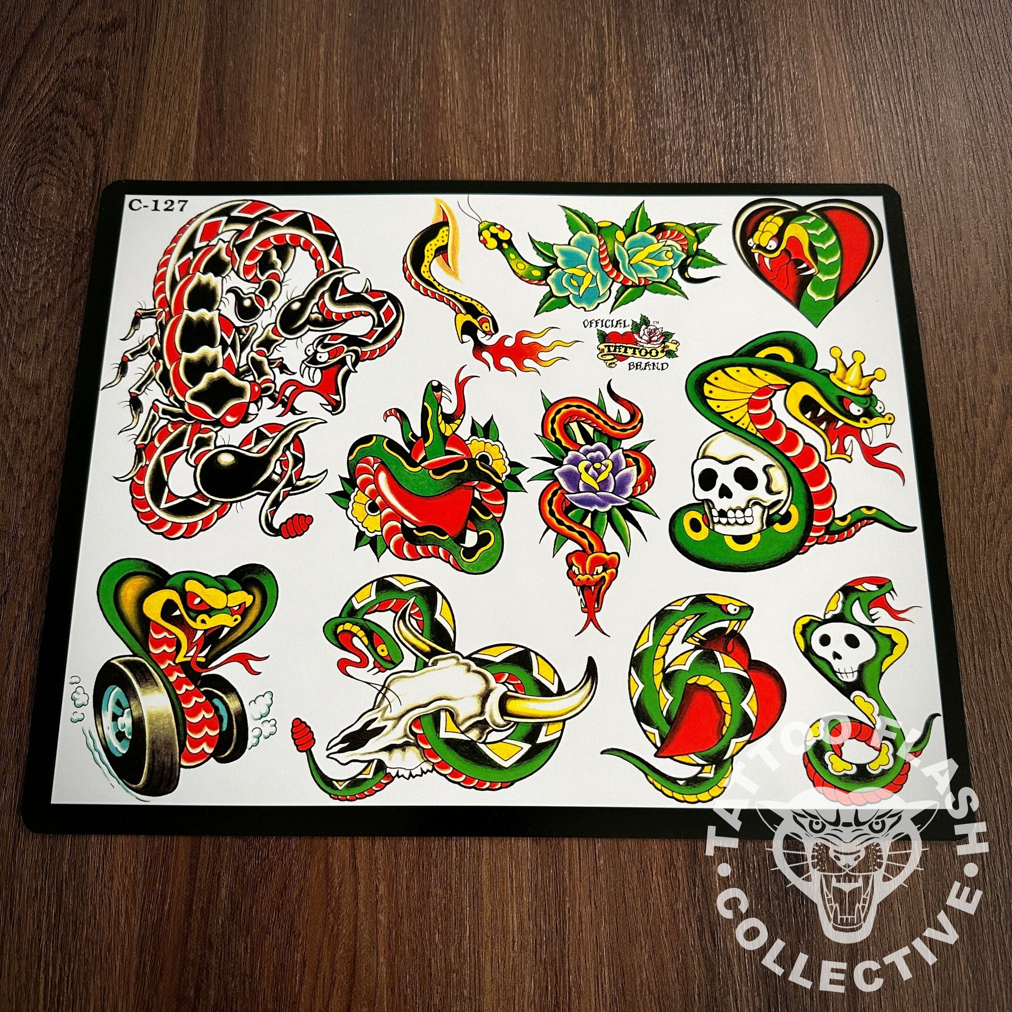 J.D. Crowe Flash J.D. Crowe - Official Tattoo Brand #127