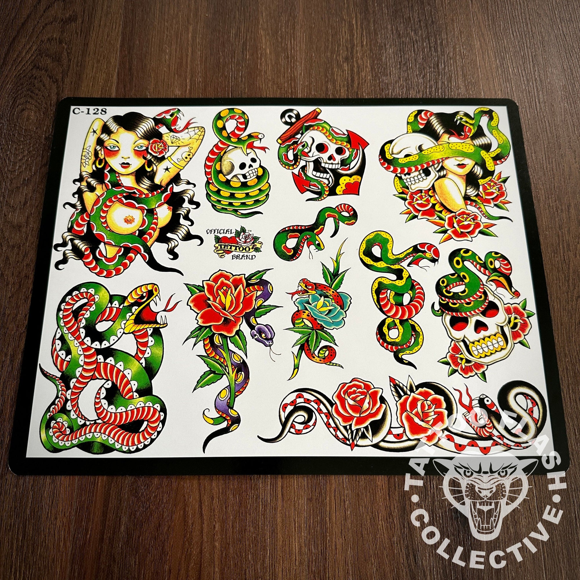 J.D. Crowe Flash J.D. Crowe - Official Tattoo Brand #128