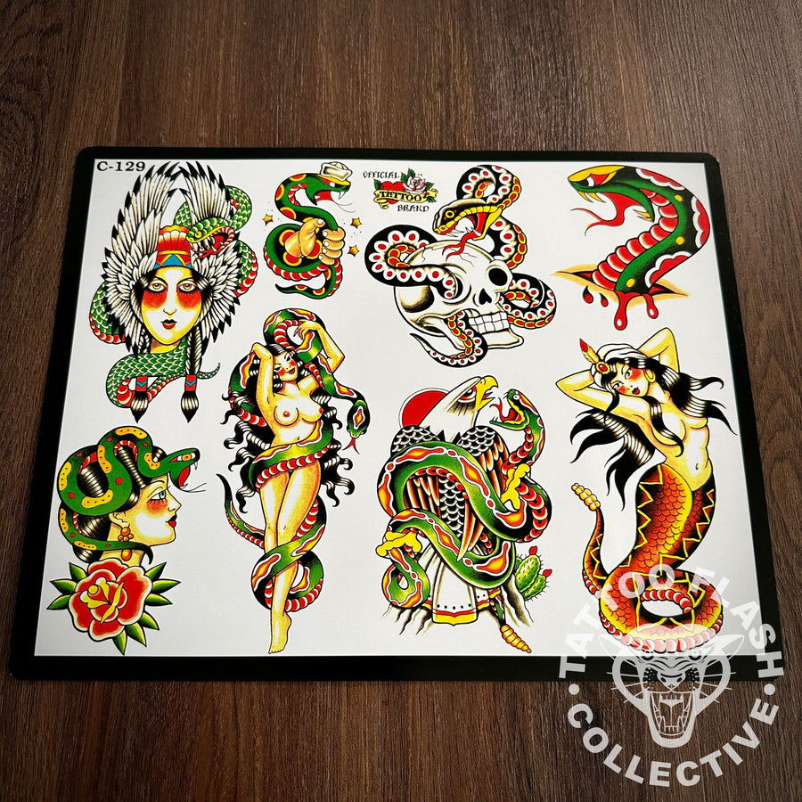 J.D. Crowe Flash J.D. Crowe - Official Tattoo Brand #129