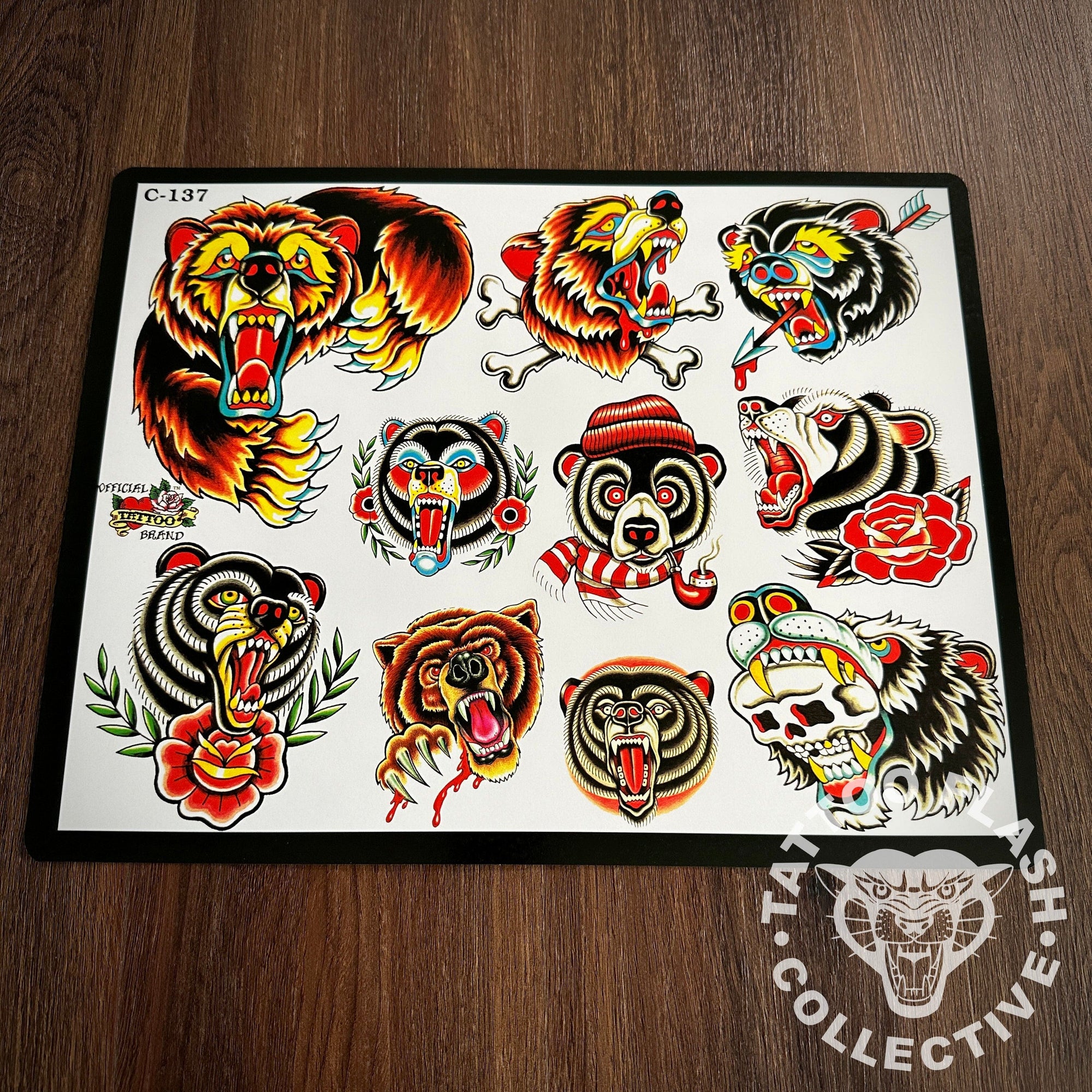 J.D. Crowe Flash J.D. Crowe - Official Tattoo Brand #137