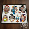 J.D. Crowe Flash J.D. Crowe - Official Tattoo Brand #143