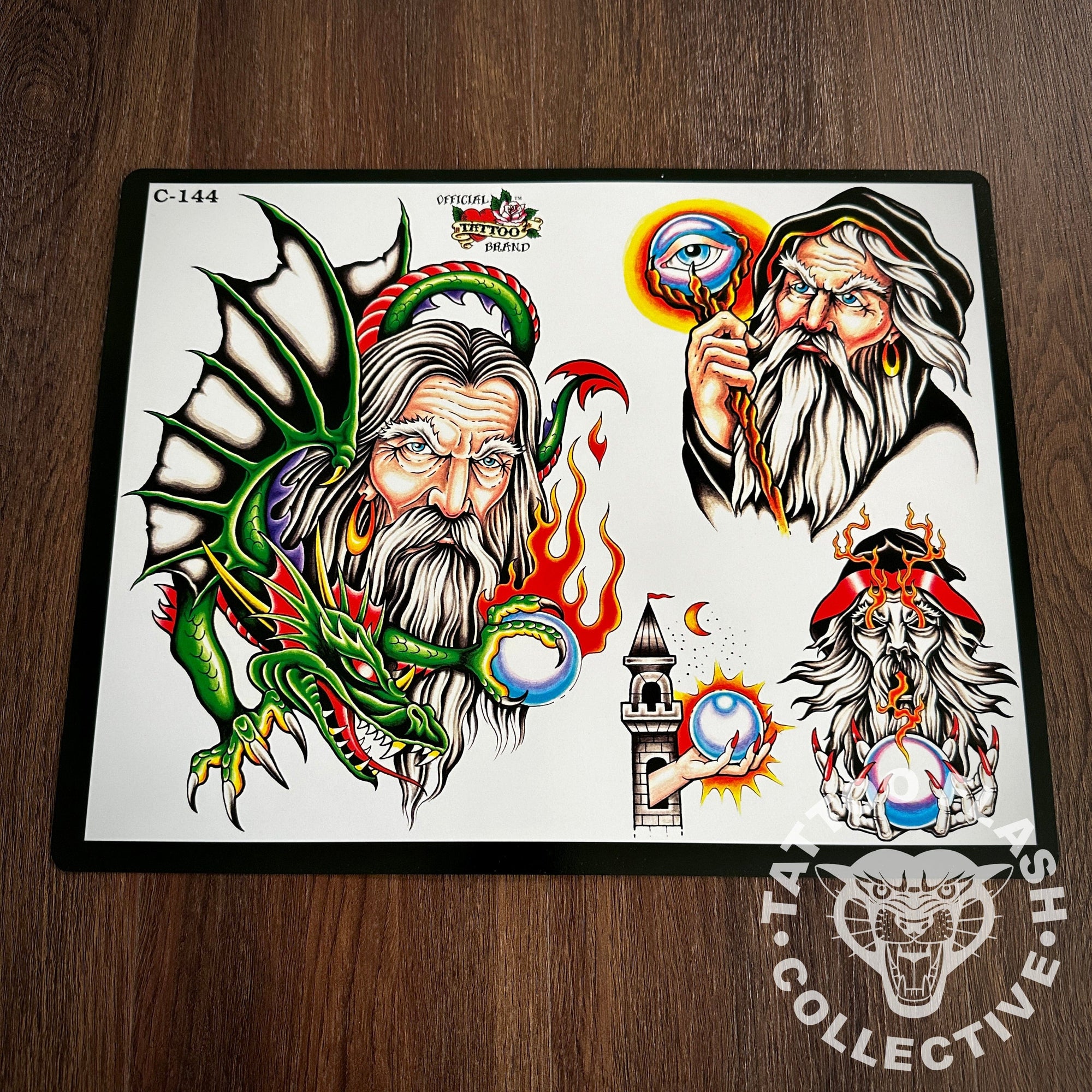 J.D. Crowe Flash J.D. Crowe - Official Tattoo Brand #144