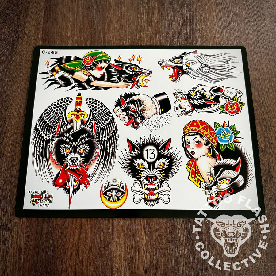 J.D. Crowe Flash J.D. Crowe - Official Tattoo Brand #149