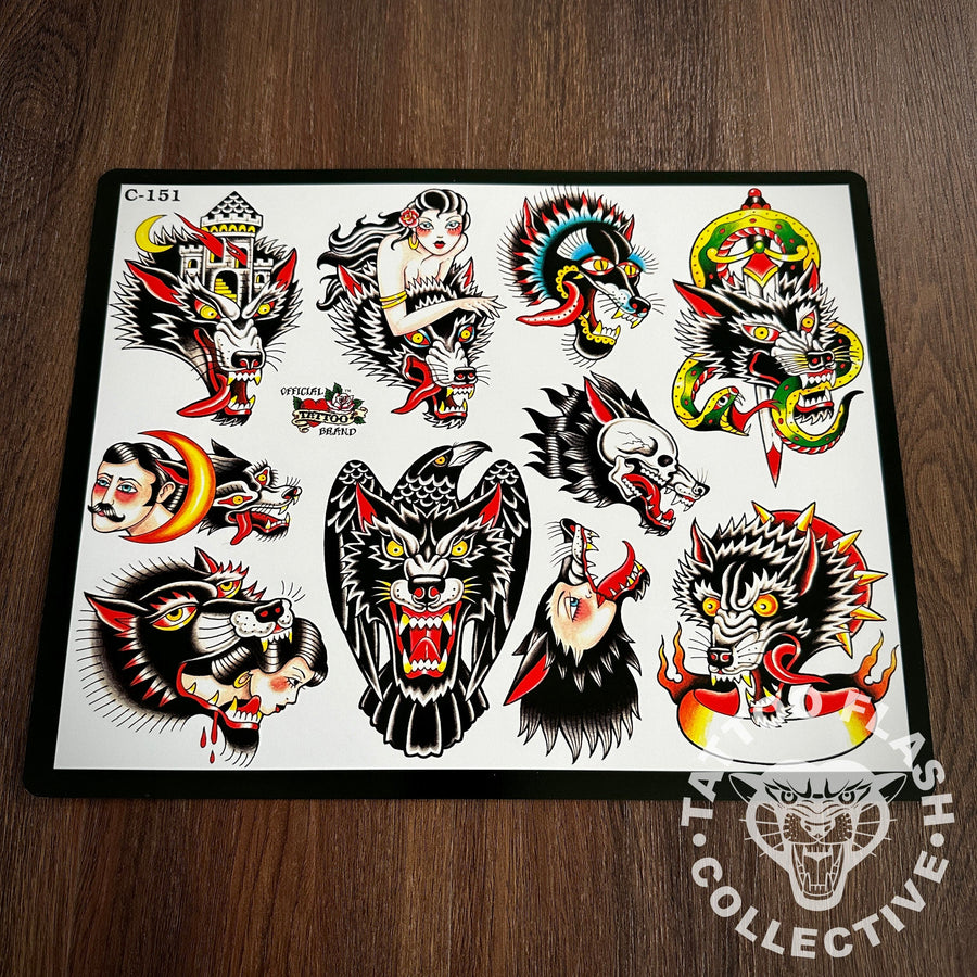 J.D. Crowe Flash J.D. Crowe - Official Tattoo Brand #151