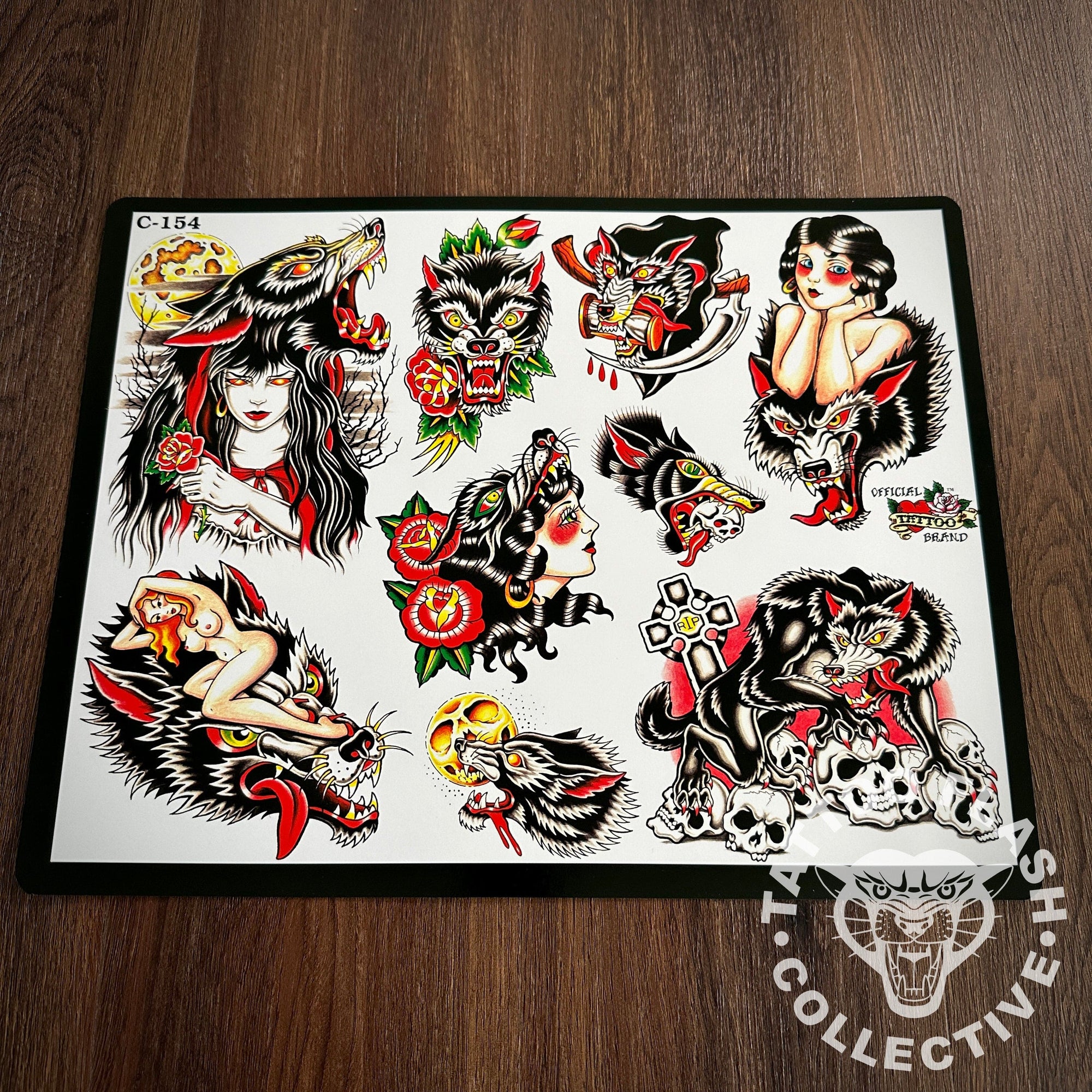 J.D. Crowe Flash J.D. Crowe - Official Tattoo Brand #154