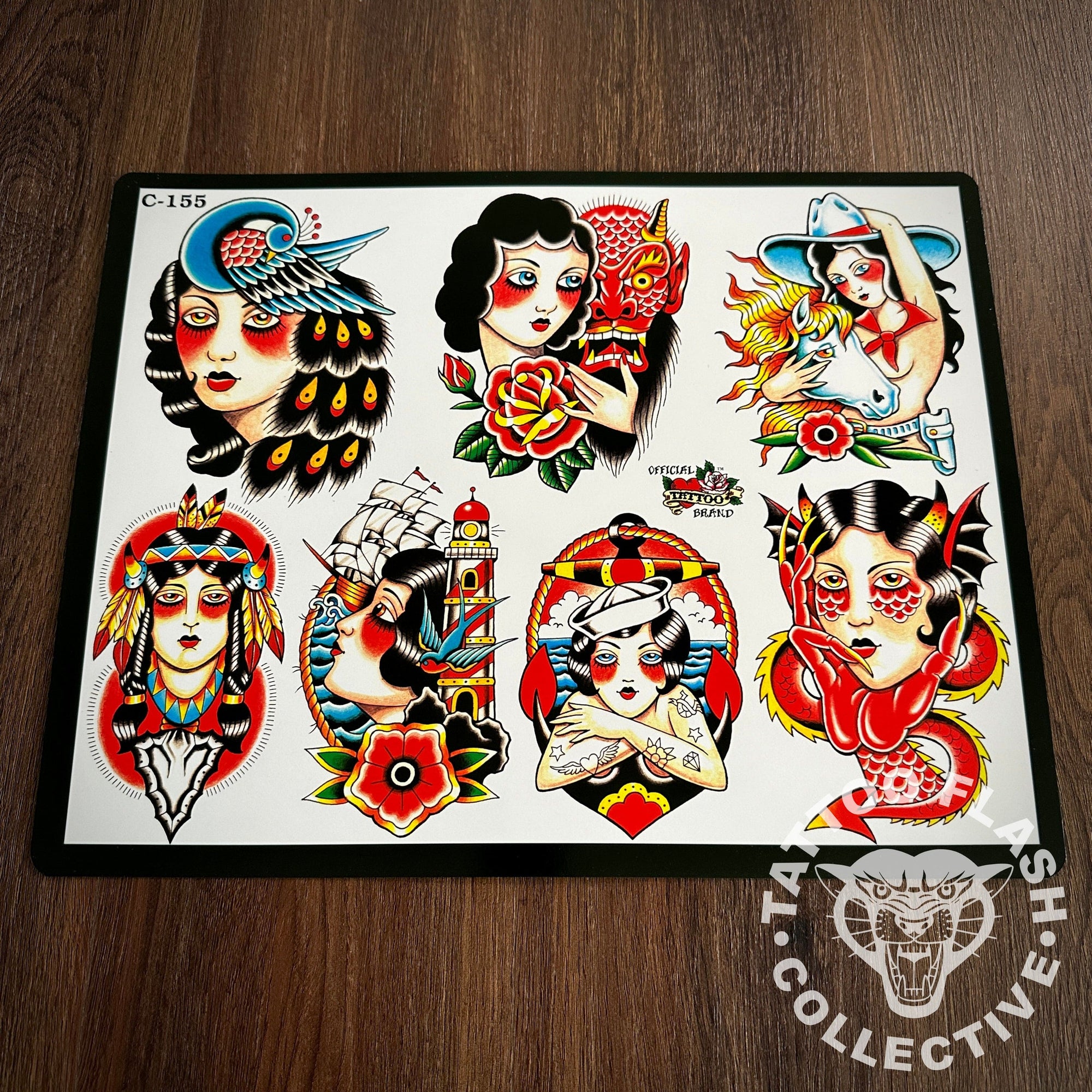 J.D. Crowe Flash J.D. Crowe - Official Tattoo Brand #155