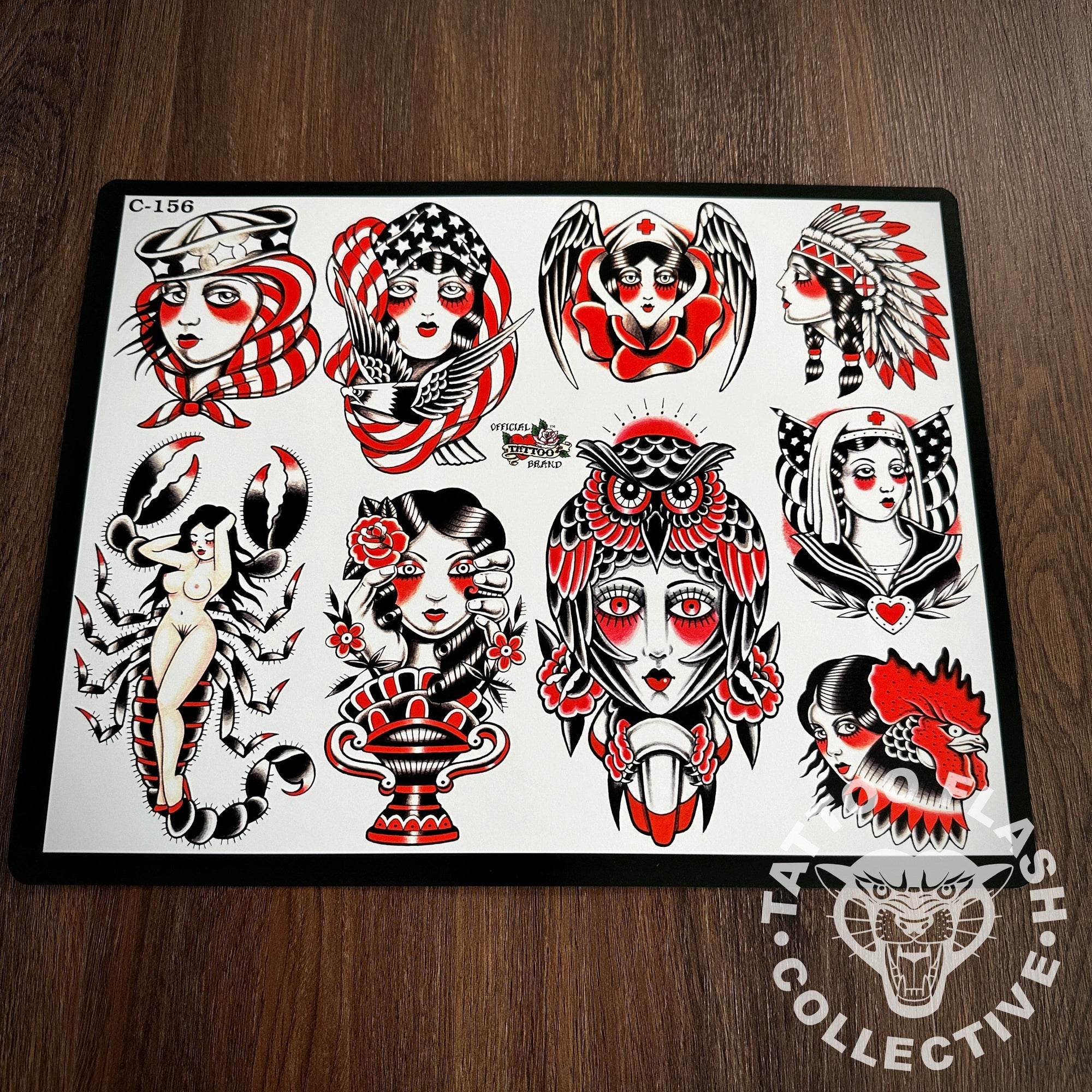 J.D. Crowe Flash J.D. Crowe - Official Tattoo Brand #156