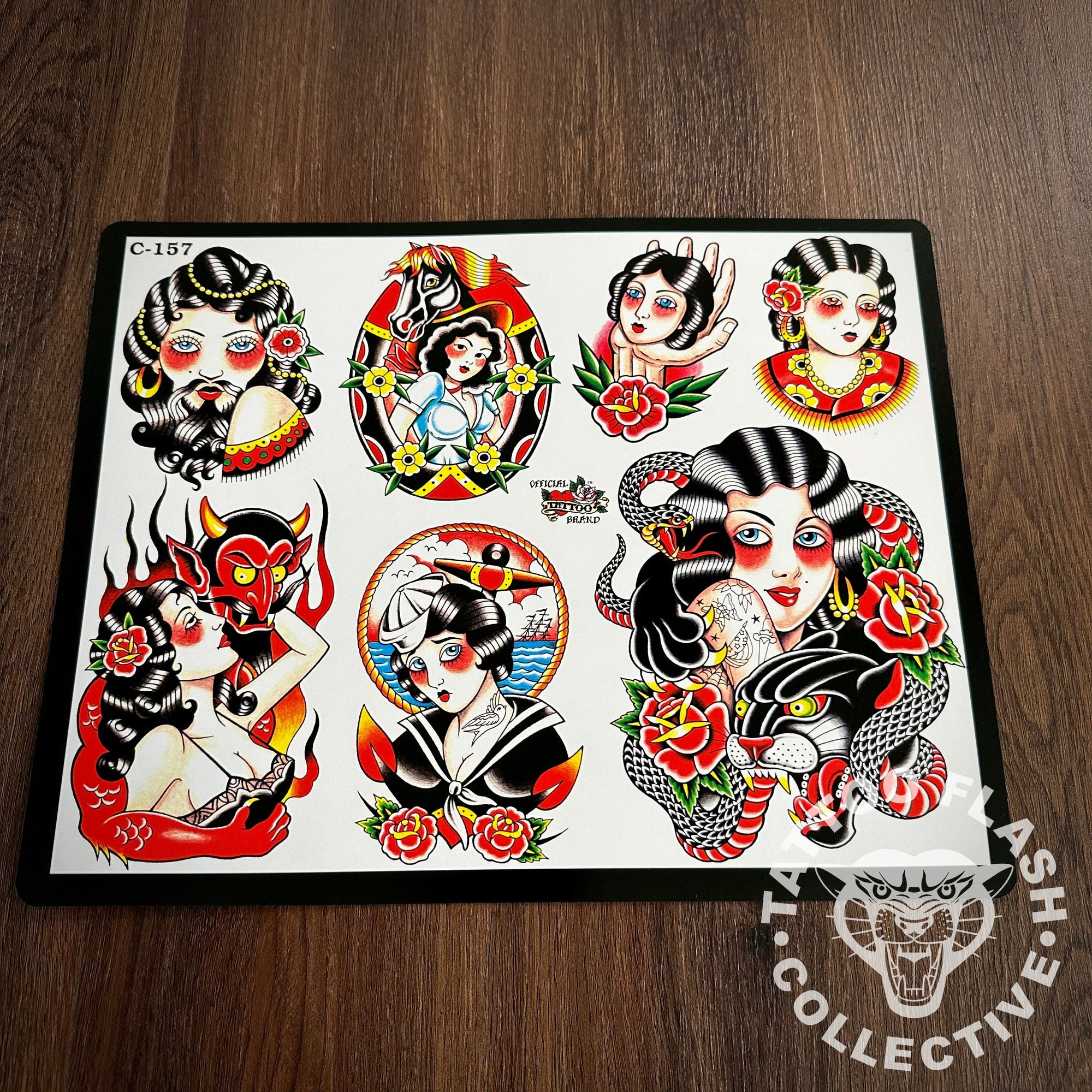 J.D. Crowe Flash J.D. Crowe - Official Tattoo Brand #157