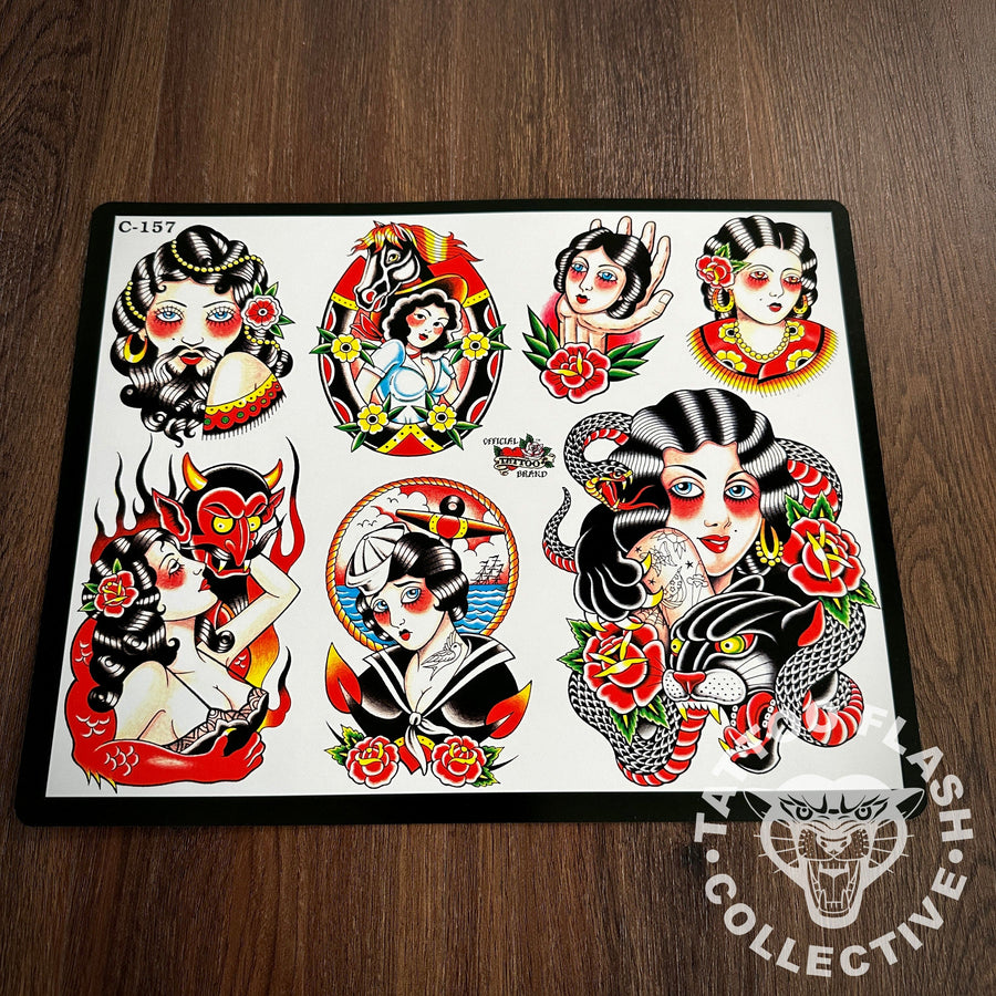 J.D. Crowe Flash J.D. Crowe - Official Tattoo Brand #157