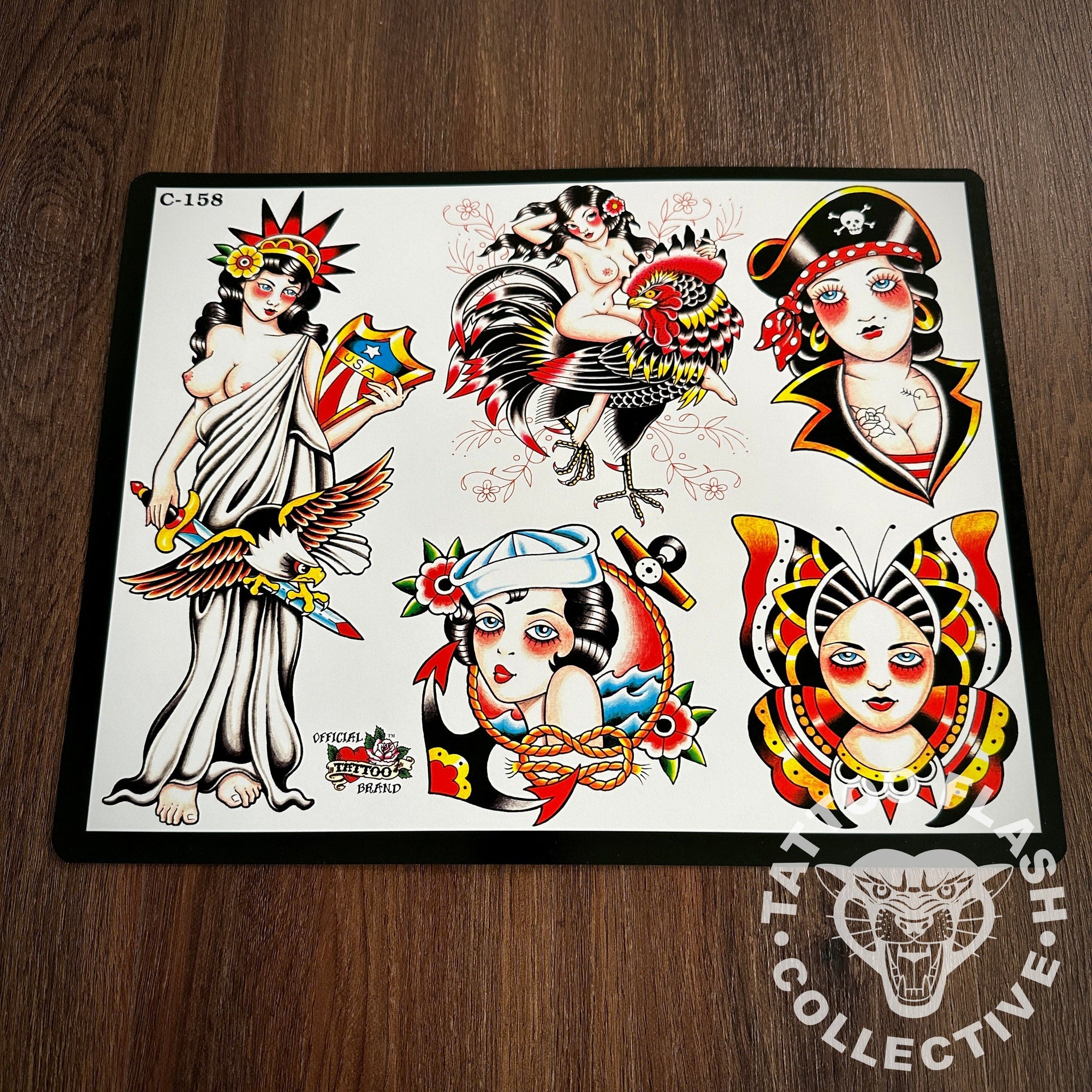 J.D. Crowe Flash J.D. Crowe - Official Tattoo Brand #158