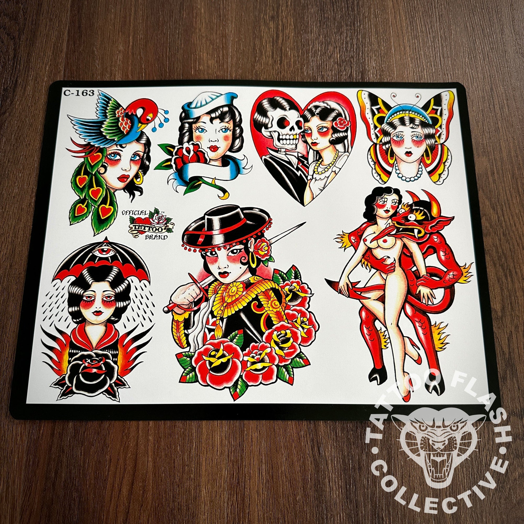 J.D. Crowe Flash J.D. Crowe - Official Tattoo Brand #163