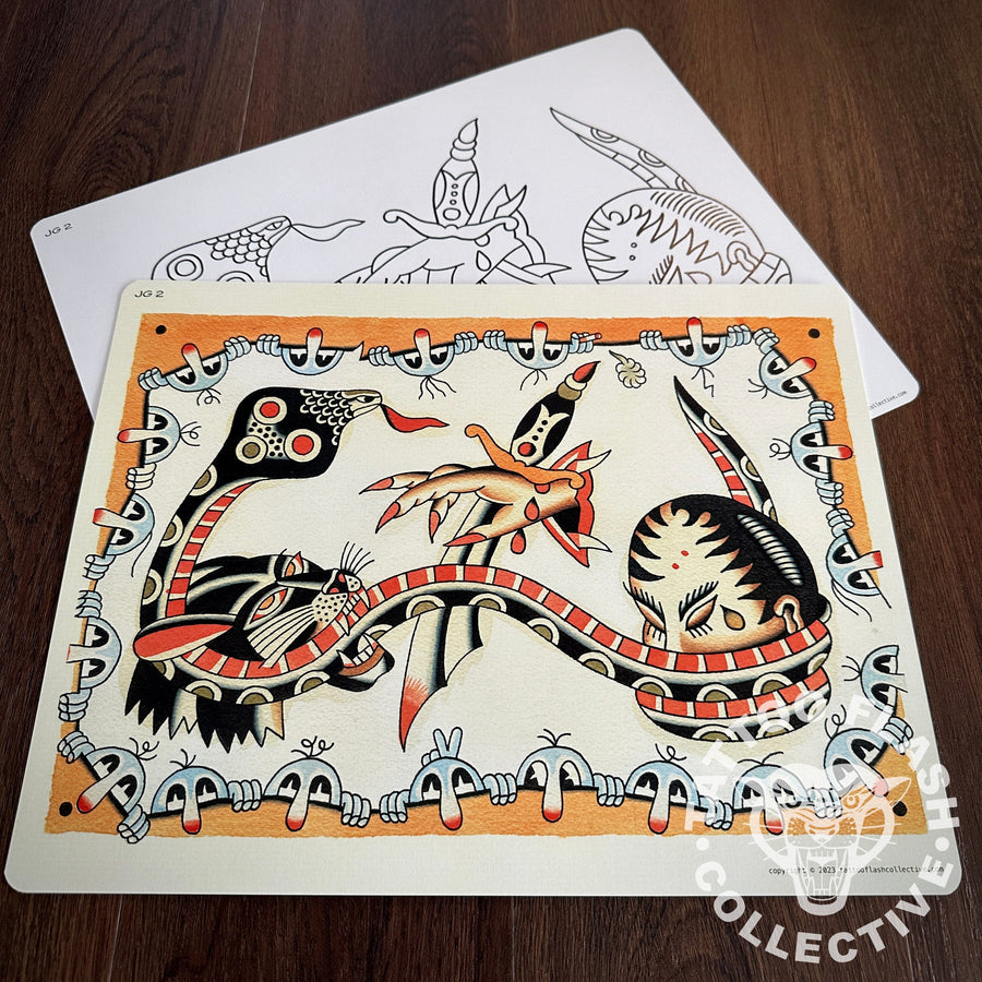 Javier Garcias Flash Javier Garcia Tattoo Flash #02