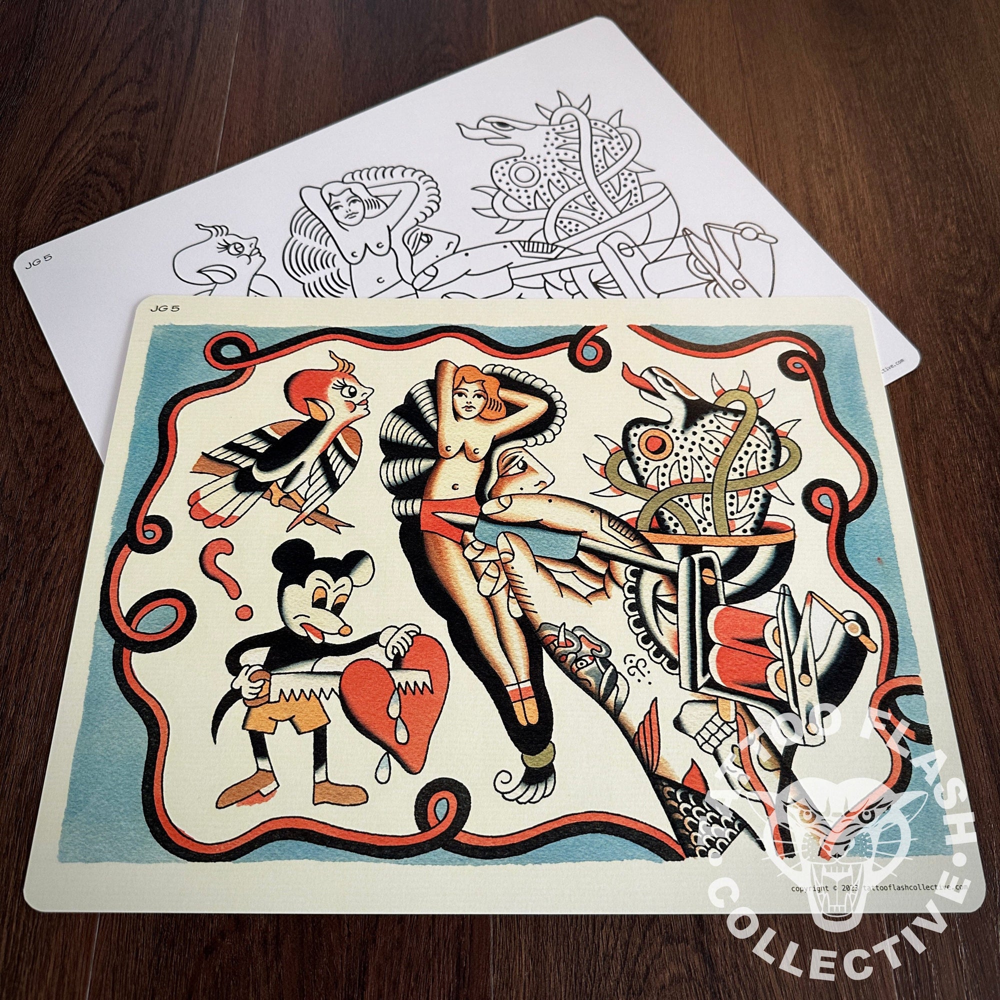 Javier Garcias Flash Javier Garcia Tattoo Flash #05