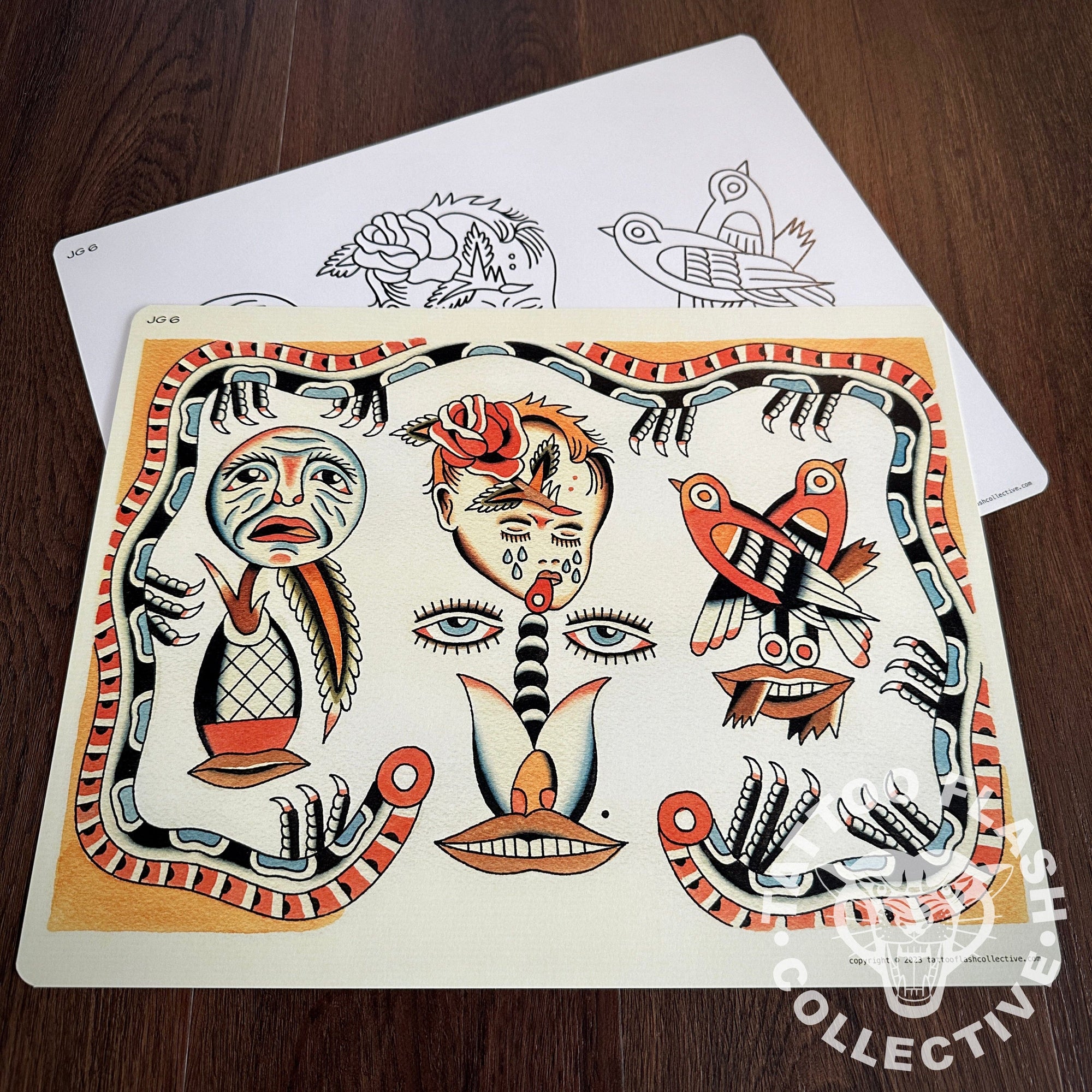 Javier Garcias Flash Javier Garcia Tattoo Flash #06