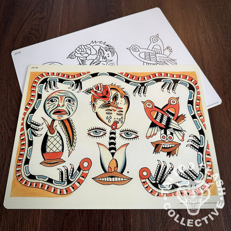 Javier Garcias Flash Javier Garcia Tattoo Flash #06